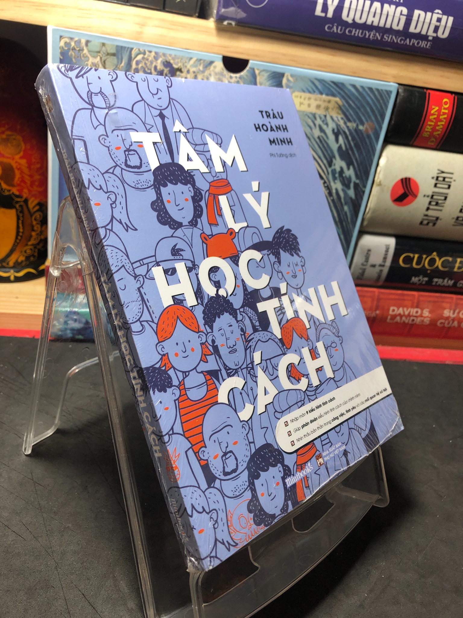 Tâm lý học tính cách mới 100% Trân Hoành Minh 2709 Sách tâm lý (SL có thể đặt: 1 Cuốn) - SÁCH ĐẠI HỌC