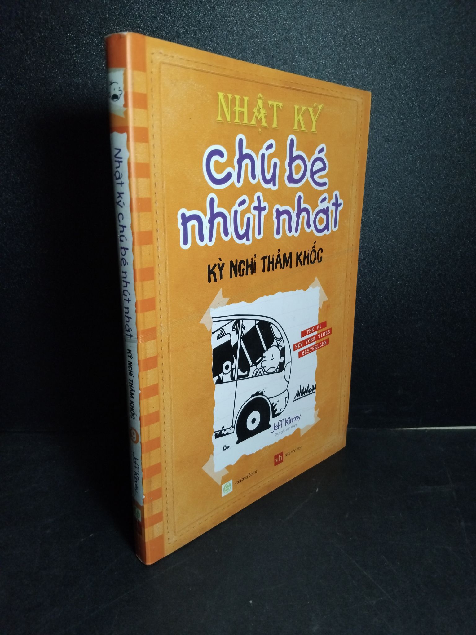 Nhật ký chú bé nhút nhát 9 Kỳ nghỉ thảm khốc mới 90% bẩn bìa 2016 1001 Jeff Kinney Truyện thiếu nhi (SL có thể đặt: 1 Cuốn) - SÁCH ĐẠI HỌC