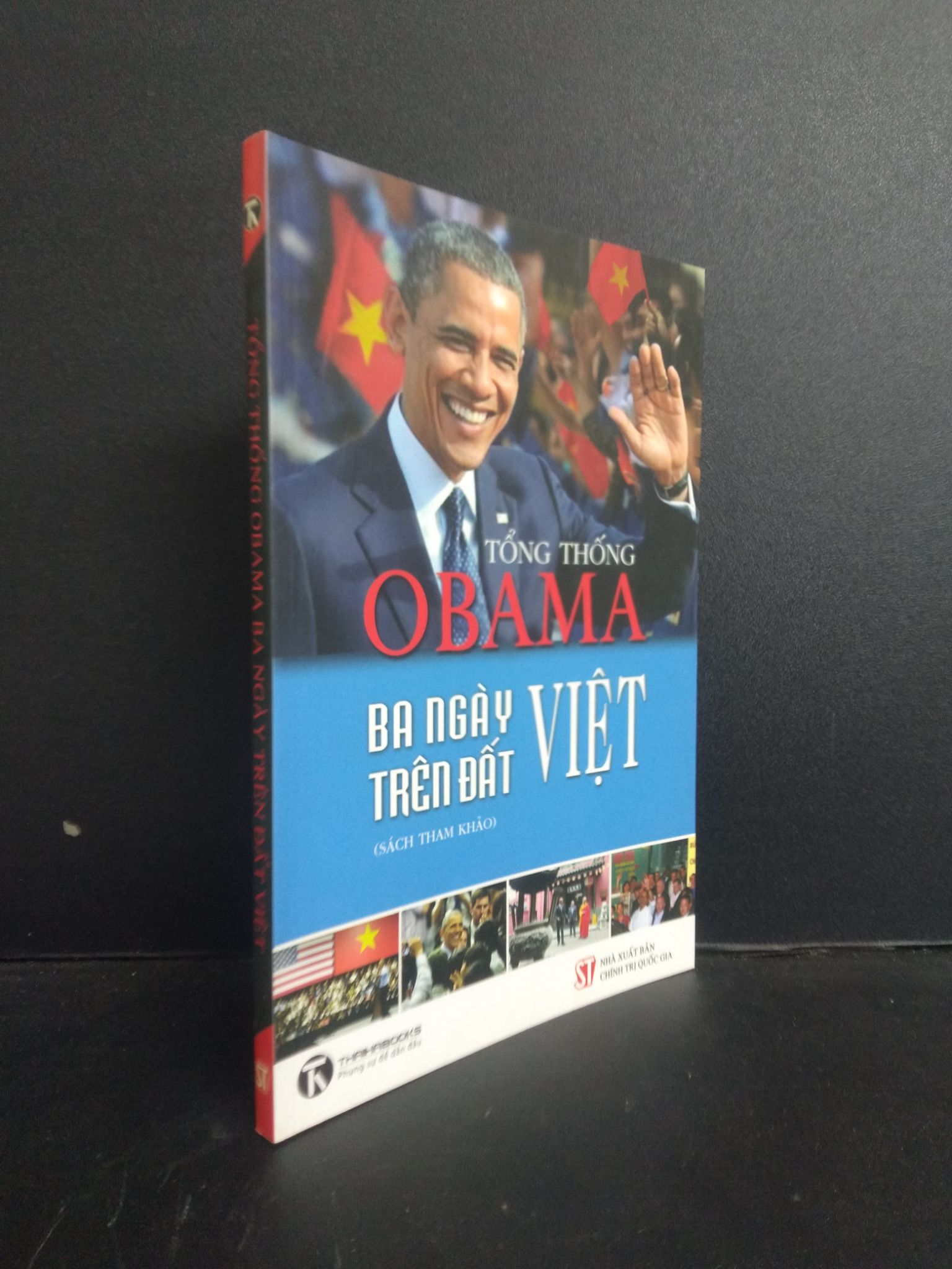 Tổng thống Obama ba ngày trên đất Việt Mới 90% bẩn nhẹ Q7-0309 (SL có thể đặt: 2 Cuốn) - SÁCH ĐẠI HỌC