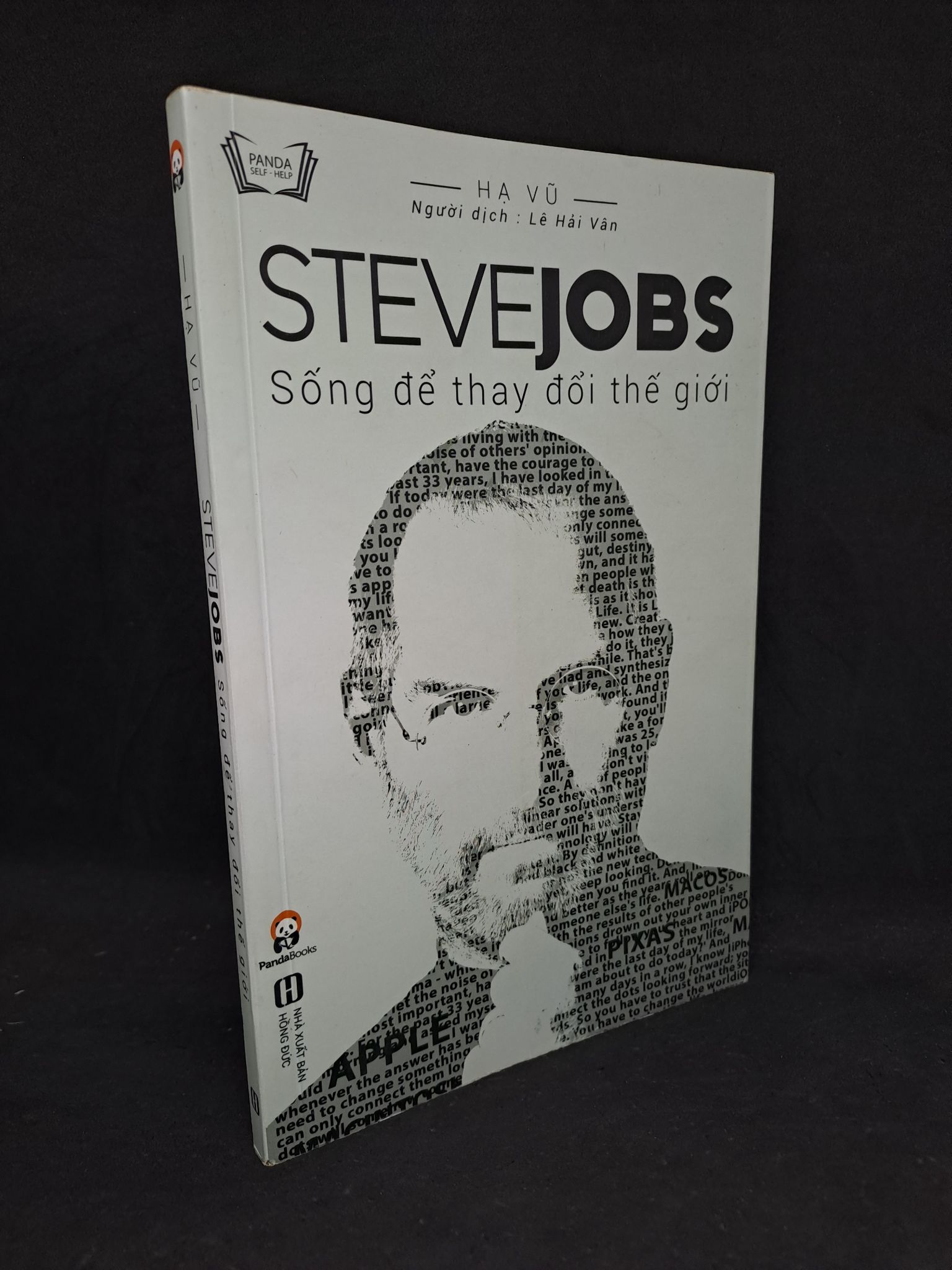 Steve job sống để thay đổi thế giới 2018 mới 80% bị ố 1508 Sách tư duy, kỹ năng sống (SL có thể đặt: 1 Cuốn) - SÁCH ĐẠI HỌC
