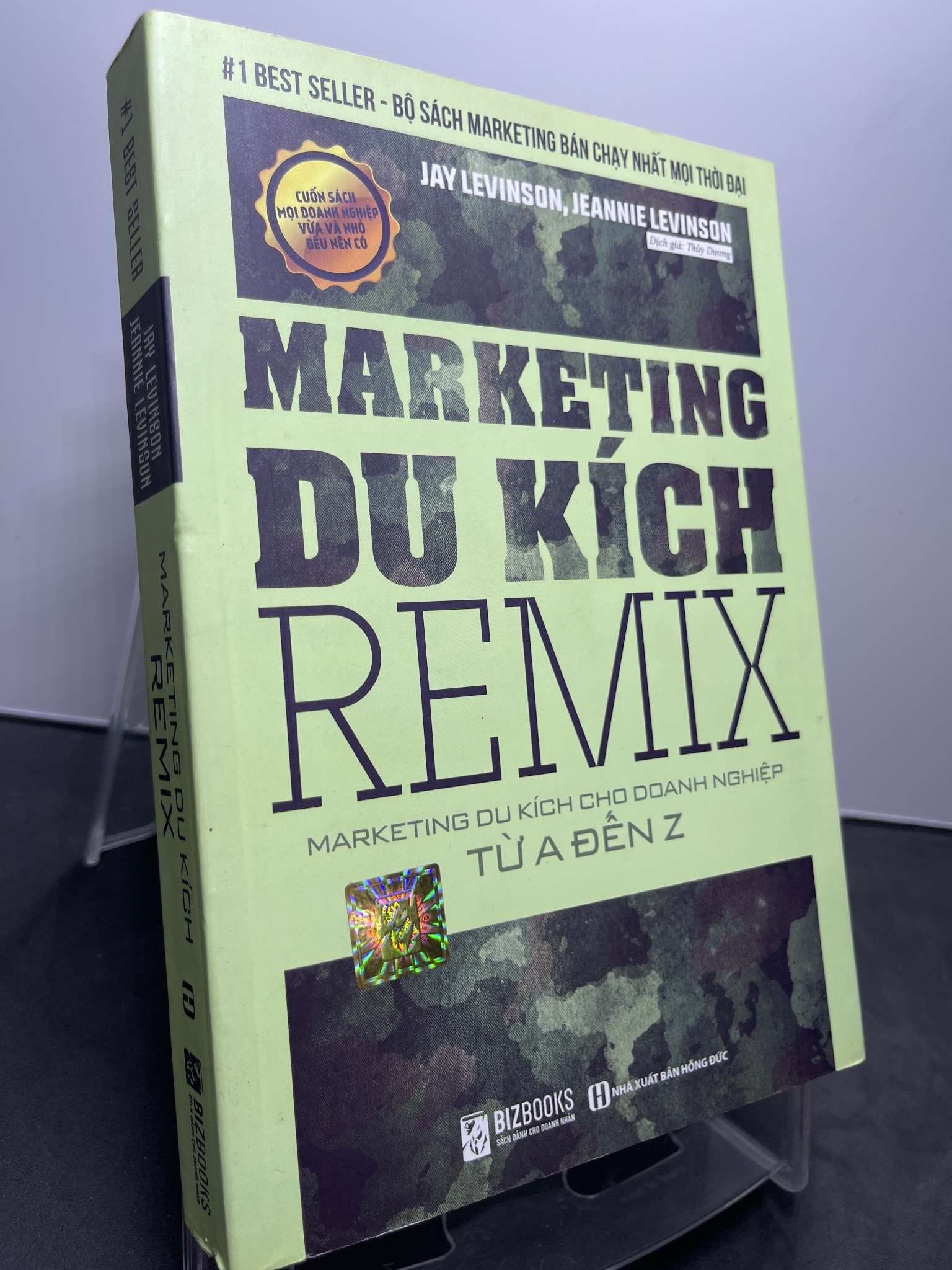 Marketing du kích Remix 2020 mới 90% ố bẩn nhẹ bụng highlight Jay Levinson và Jeannie Levinson 1607 Marketing, bán hàng (SL có thể đặt: 1 Cuốn) - SÁCH ĐẠI HỌC
