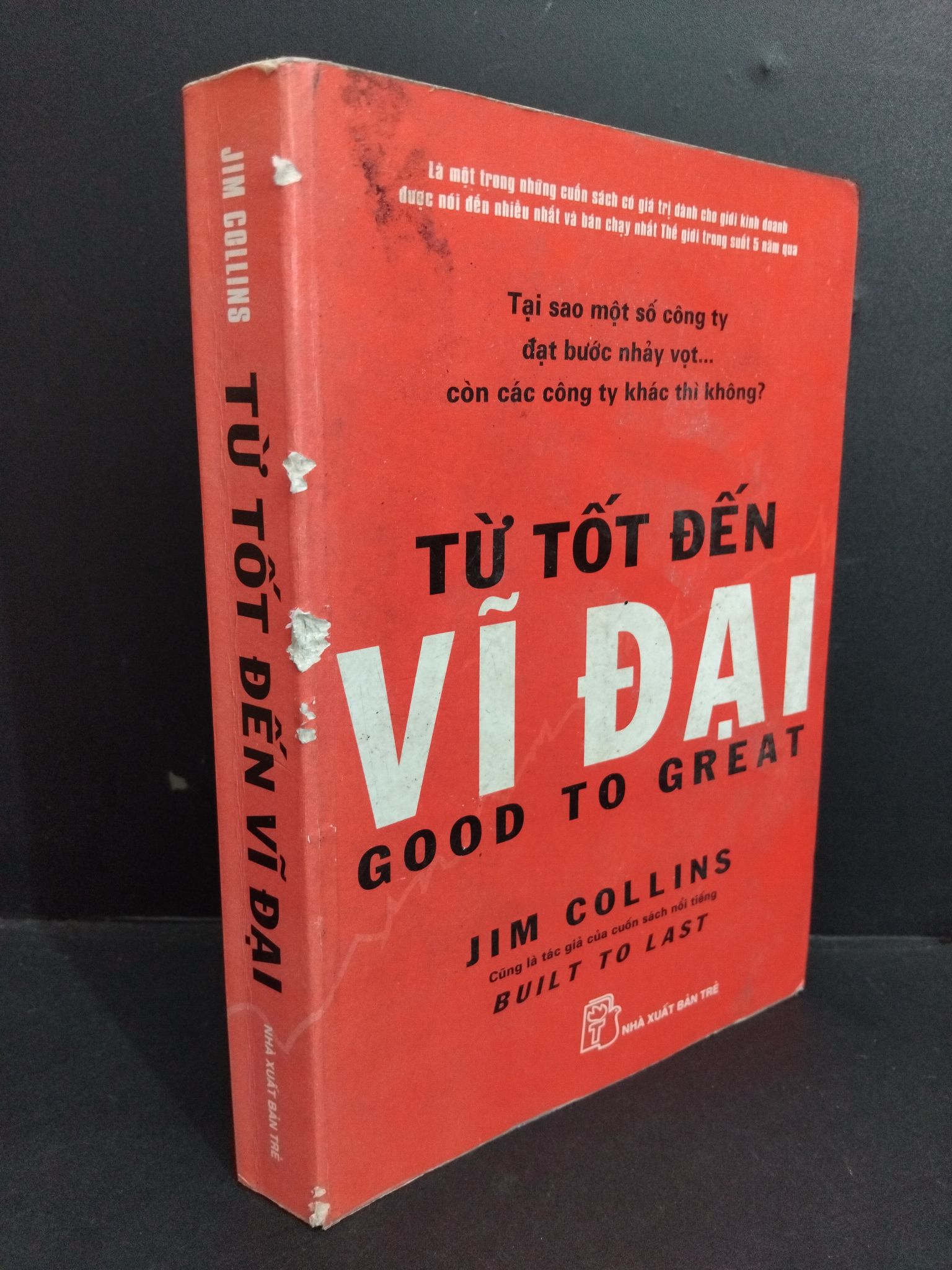 Từ tốt đến vĩ đại mới 70% ố bẩn rách gáy 2010 2811 Jim Collins Sách tư duy, kỹ năng sống (SL có thể đặt: 1 Cuốn) - SÁCH ĐẠI HỌC