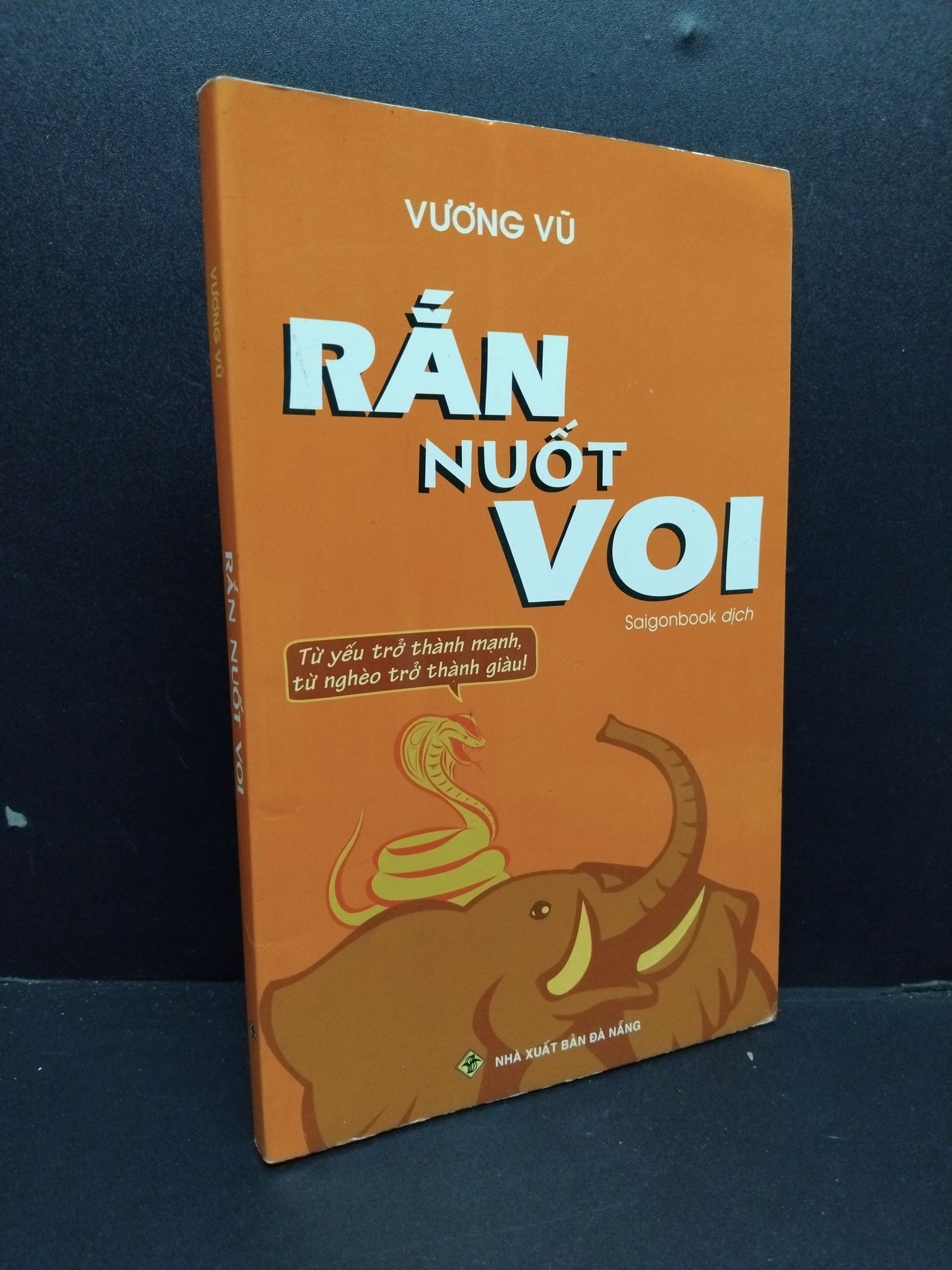 Rắn nuốt voi mới 80% ố nhẹ 2011 2207 Vương Vũ Sách tư duy, kỹ năng sống (SL có thể đặt: 1 Cuốn) - SÁCH ĐẠI HỌC