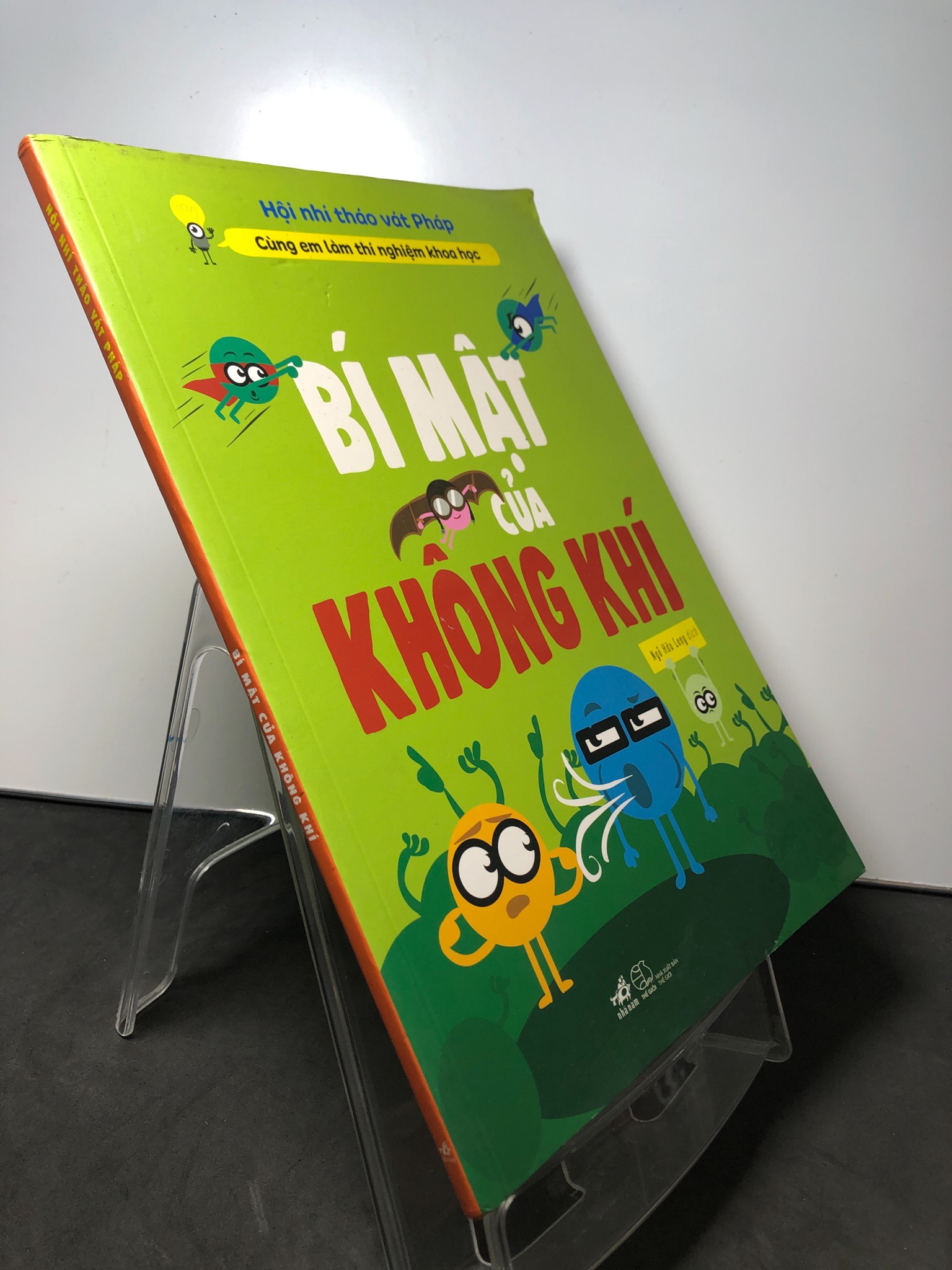 Bí mật của không khí 2018 mới 90% bẩn nhẹ THIẾU NHI Hội nhí tháo vát Pháp 2308 Sách ngoại văn (SL có thể đặt: 1 Cuốn) - SÁCH ĐẠI HỌC
