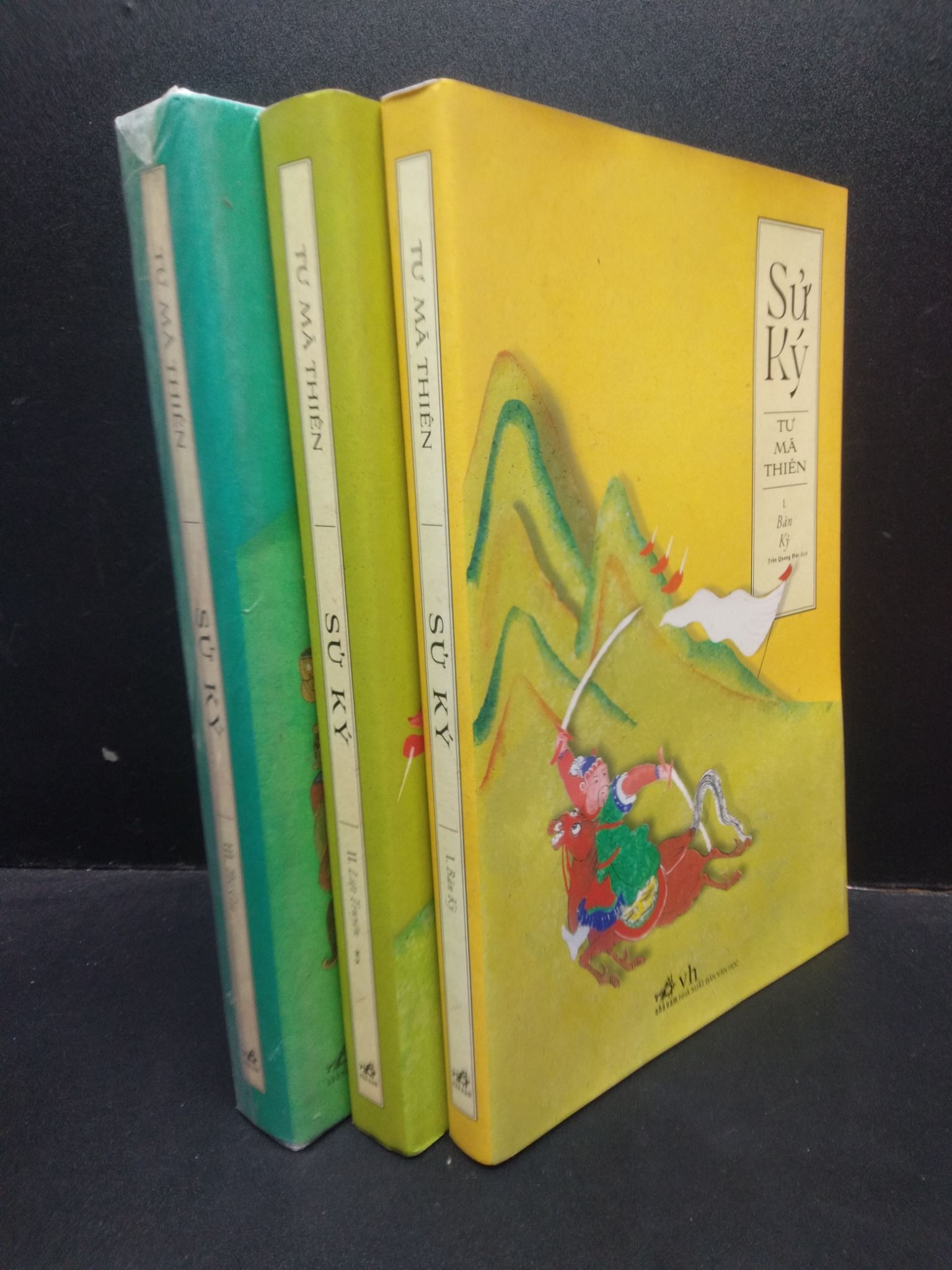 Bộ 3 tập (1,2,3) sử ký - Tư Mã Thiên mới 90% bẩn nhẹ 1604 văn học (SL có thể đặt: 2 Bộ) - SÁCH ĐẠI HỌC