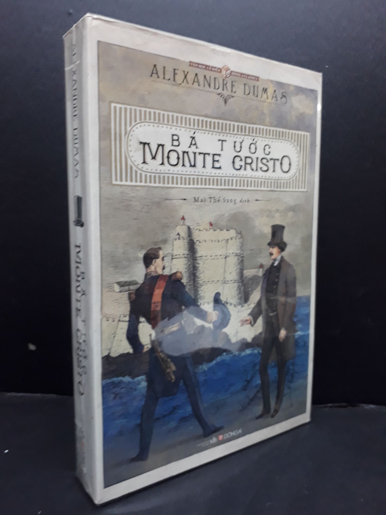 Bá tước Monte Cristo mới 90% tróc bìa nhẹ 1406 Alexandre Dumas (SL có thể đặt: 4 cuốn) - SÁCH ĐẠI HỌC