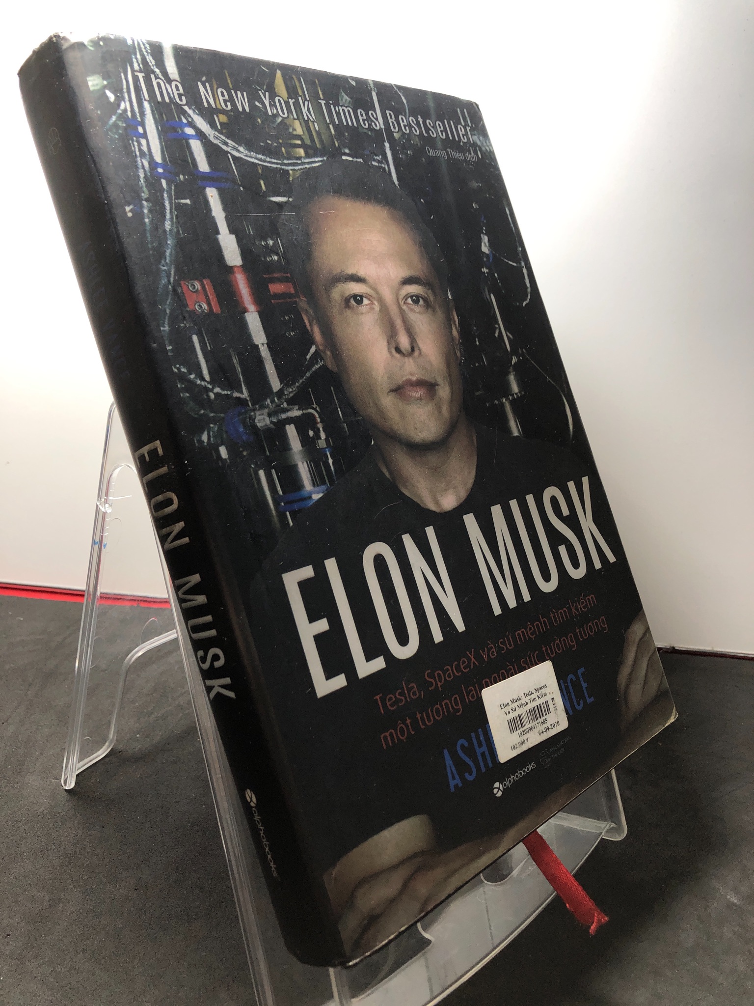 Elon Musk 2021 mới 90% bẩn nhẹ , bìa cứng Ashlee Vance 3108 Kiến thức bách khoa (SL có thể đặt: 2 Cuốn) - SÁCH ĐẠI HỌC