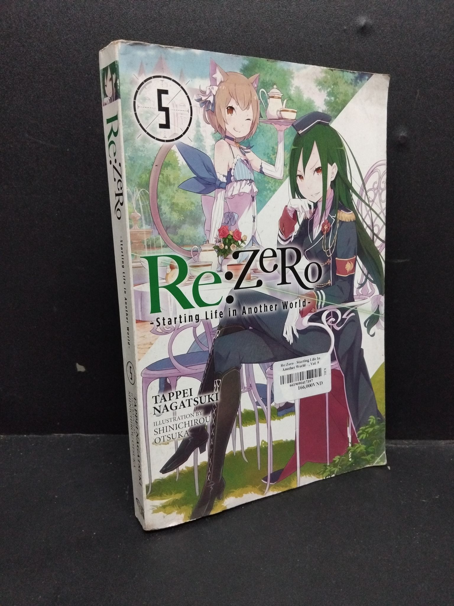 Re:zero 5: starting life in another world mới 80% ố vàng 1906 Tappei Nagatsuki Sách ngoại văn (SL có thể đặt: 1 Cuốn) - SÁCH ĐẠI HỌC