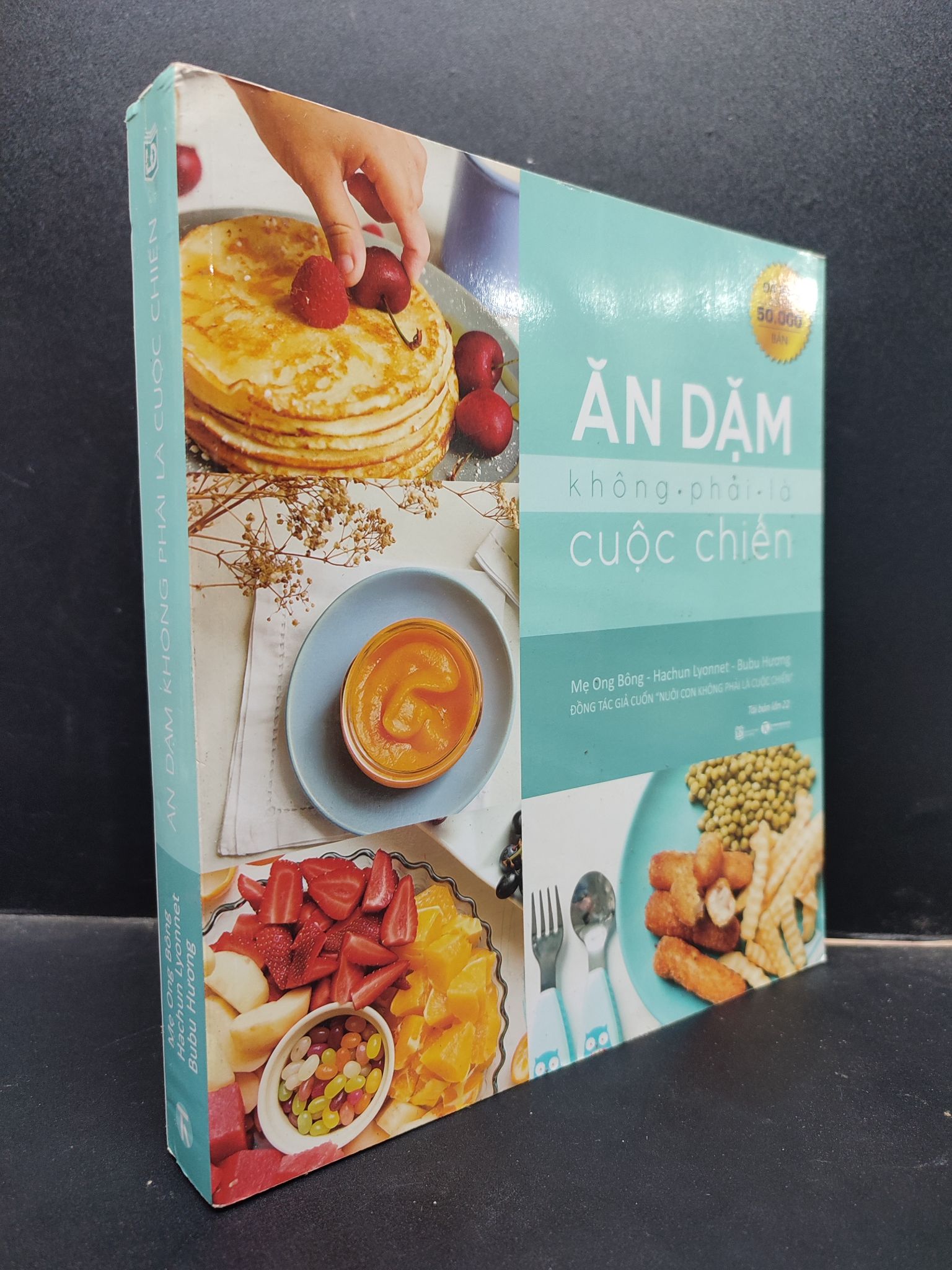 Ăn Dặm Không Phải Là Cuộc Chiến khổ vuông Mẹ Ông Bông - Hachun Lyonnet - Bubu Hương mới 90% bẩn nhẹ 2020 0805 mẹ và bé Cẩm nang làm cha mẹ (SL có thể đặt: 3 Cuốn) - SÁCH ĐẠI HỌC