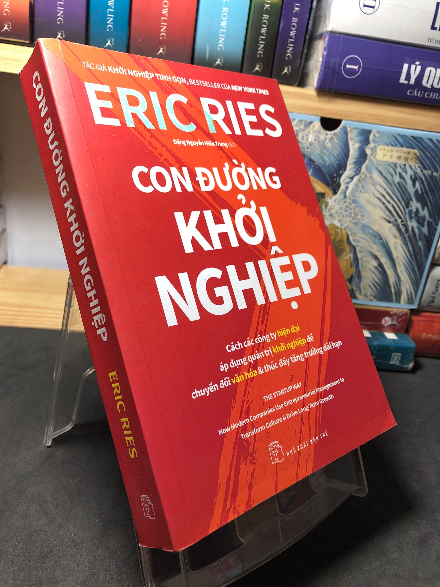 Con đường khởi nghiệp 2020 mới 80% ố nhẹ Eric Ries 1409 Khởi nghiệp, làm giàu (SL có thể đặt: 1 Cuốn) - SÁCH ĐẠI HỌC