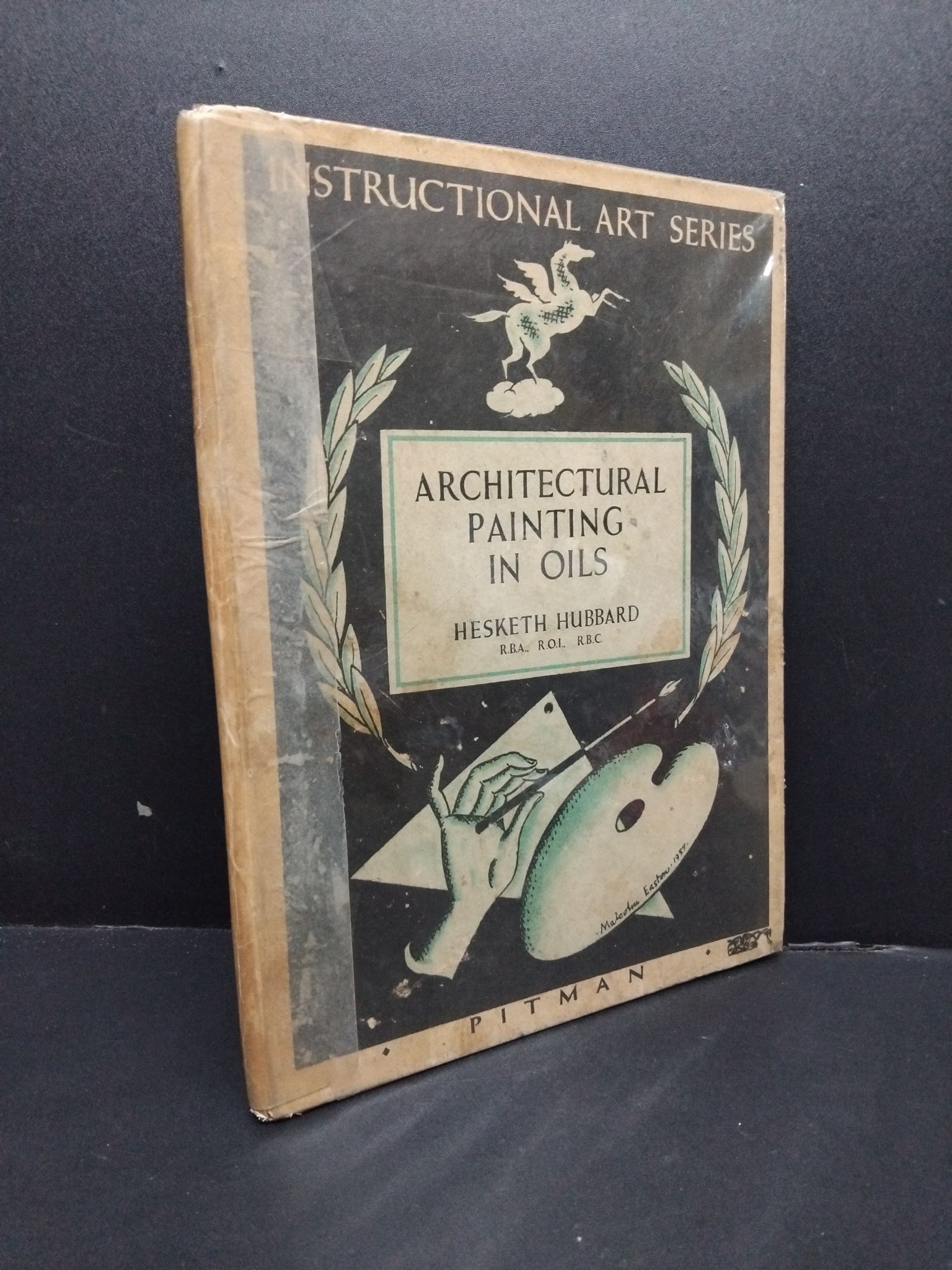Architectural Painting In Oils bìa cứng mới 70% ố 1938 2207 Hesketh Hubbard Sách ngoại văn (SL có thể đặt: 1 Cuốn) - SÁCH ĐẠI HỌC