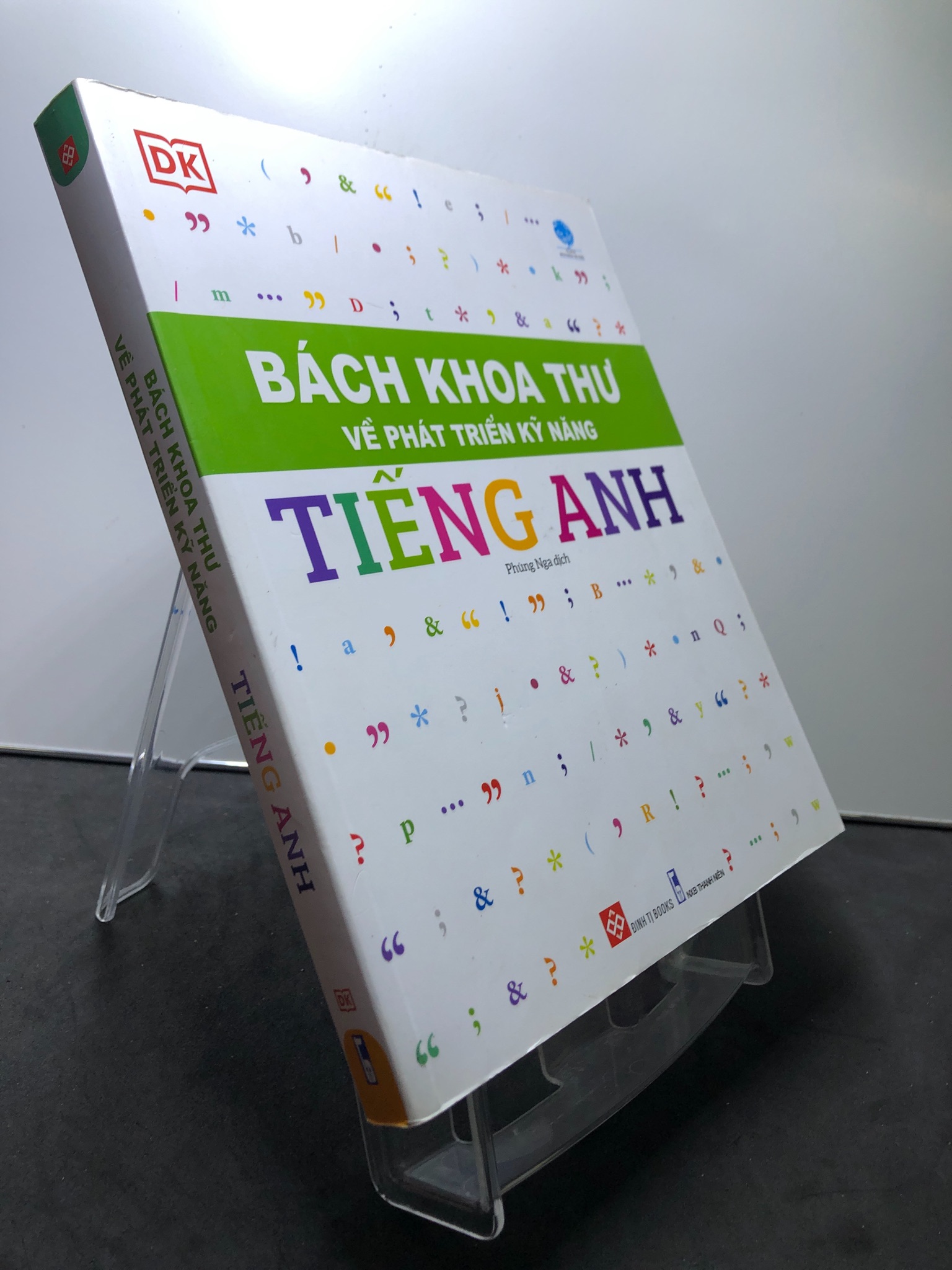 Bách khoa thư về phát triển kỹ năng tiếng Anh 2022 mới 85% bẩn nhẹ bụng sách DK 2207 Tiếng Anh (SL có thể đặt: 1 Cuốn) - SÁCH ĐẠI HỌC