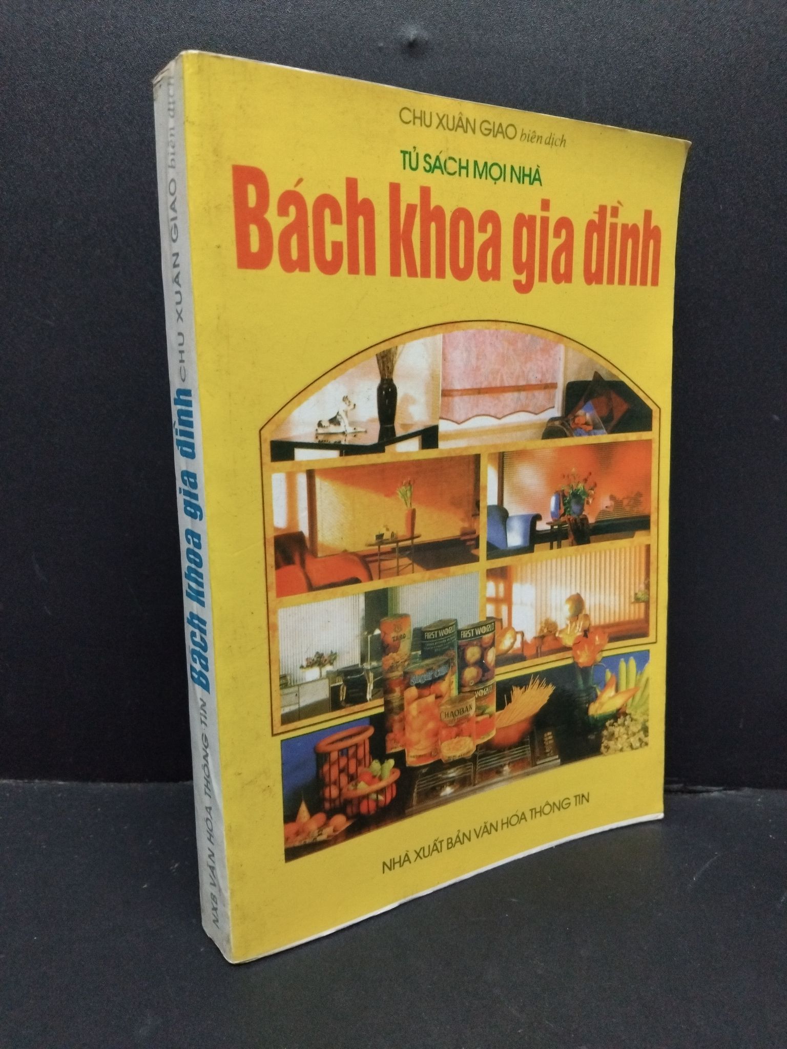 Bách khoa gia đình mới 70% bẩn bìa, ố vàng 1997 2110 Chu Xuân Giao Sách tư duy, kỹ năng sống (SL có thể đặt: 1 Cuốn) - SÁCH ĐẠI HỌC
