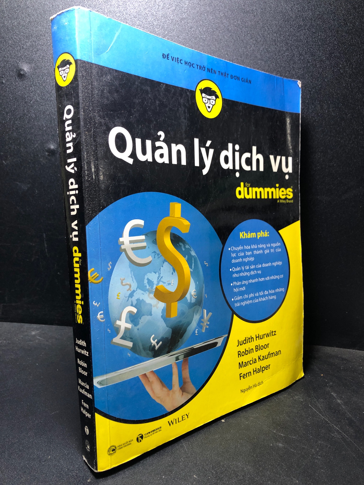 Quản lý dịch vụ for Dummies mới 80% ố (quản lý) 0501 Quản trị, lãnh đạo (SL có thể đặt: 1 Cuốn) - SÁCH ĐẠI HỌC