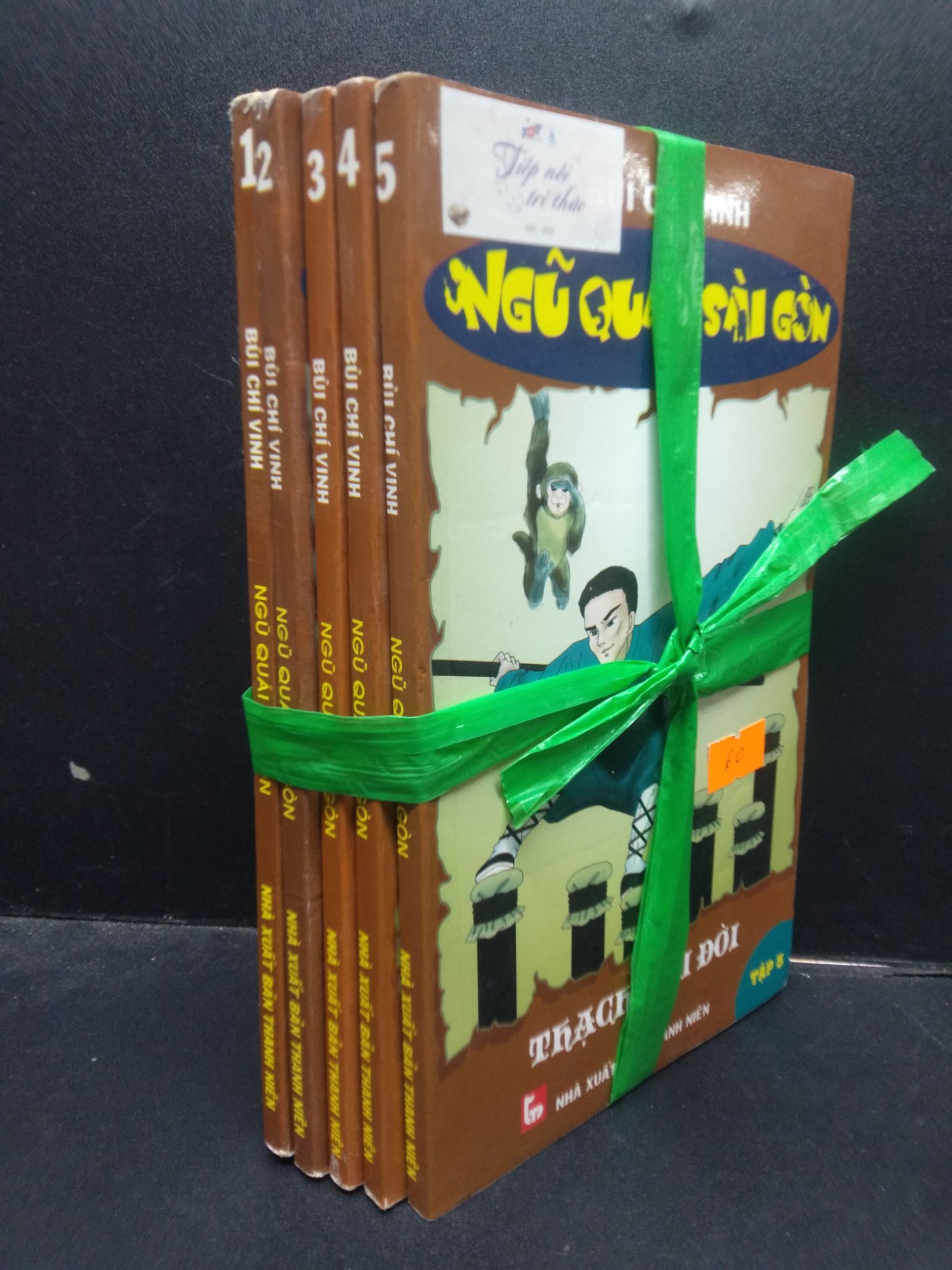Bộ 5 cuốn (tập 1, 2 ,3, 4, 5) Ngũ quái Sài Gòn - Bùi Chí Vinh mới 70% ố vàng 2404 văn học (SL có thể đặt: 1 Bộ) - SÁCH ĐẠI HỌC