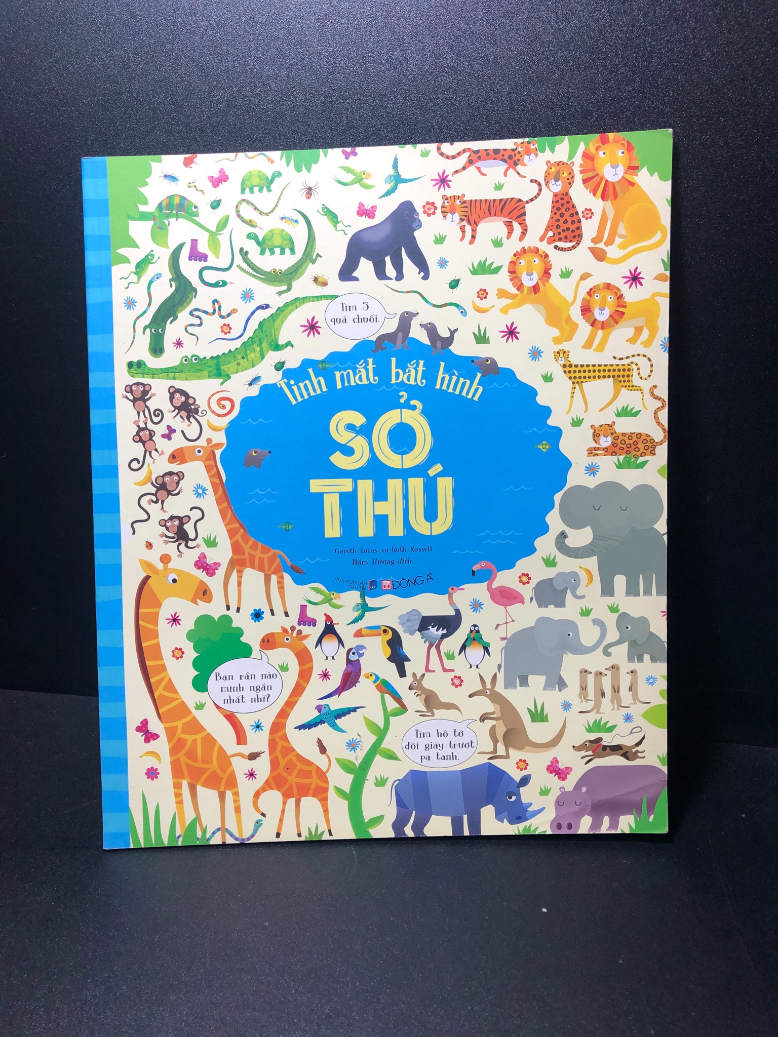 Tinh mắt bắt hình sở thú Gareth Lucas mới 85% bẩn nhẹ 0311 Truyện tranh (SL có thể đặt: 1 Cuốn) - SÁCH ĐẠI HỌC