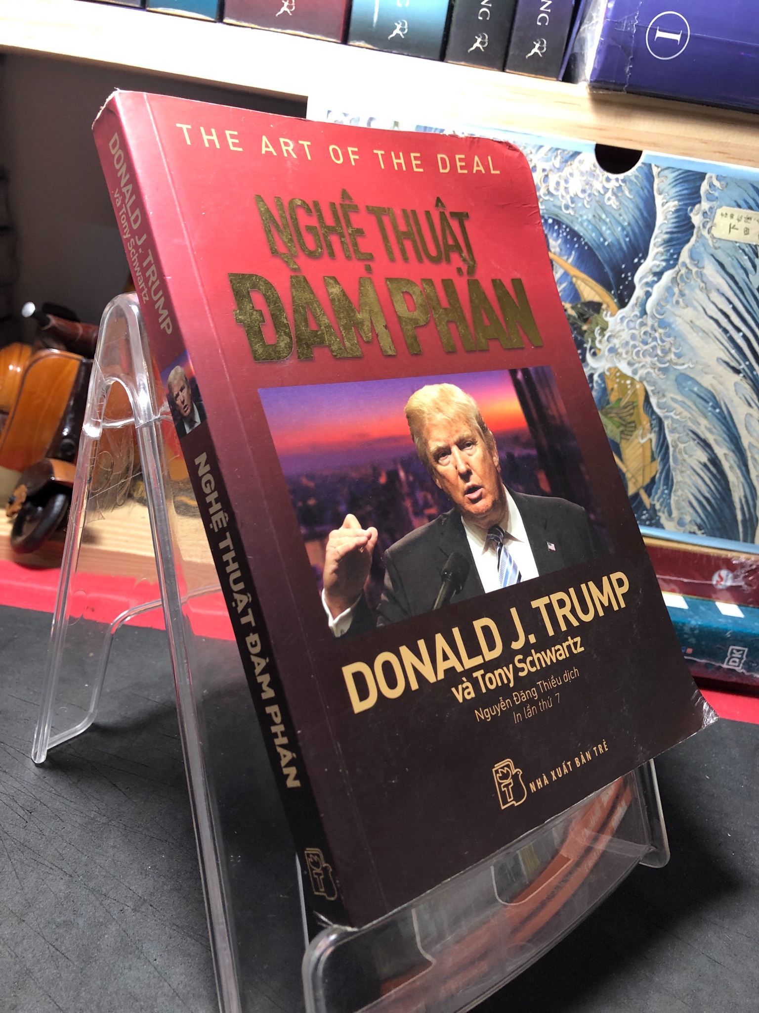 Nghệ thuật đàm phán 2019 mới 80% cong góc sách Donald J Trump 1110 Sách tư duy, kỹ năng sống (SL có thể đặt: 1 Cuốn) - SÁCH ĐẠI HỌC