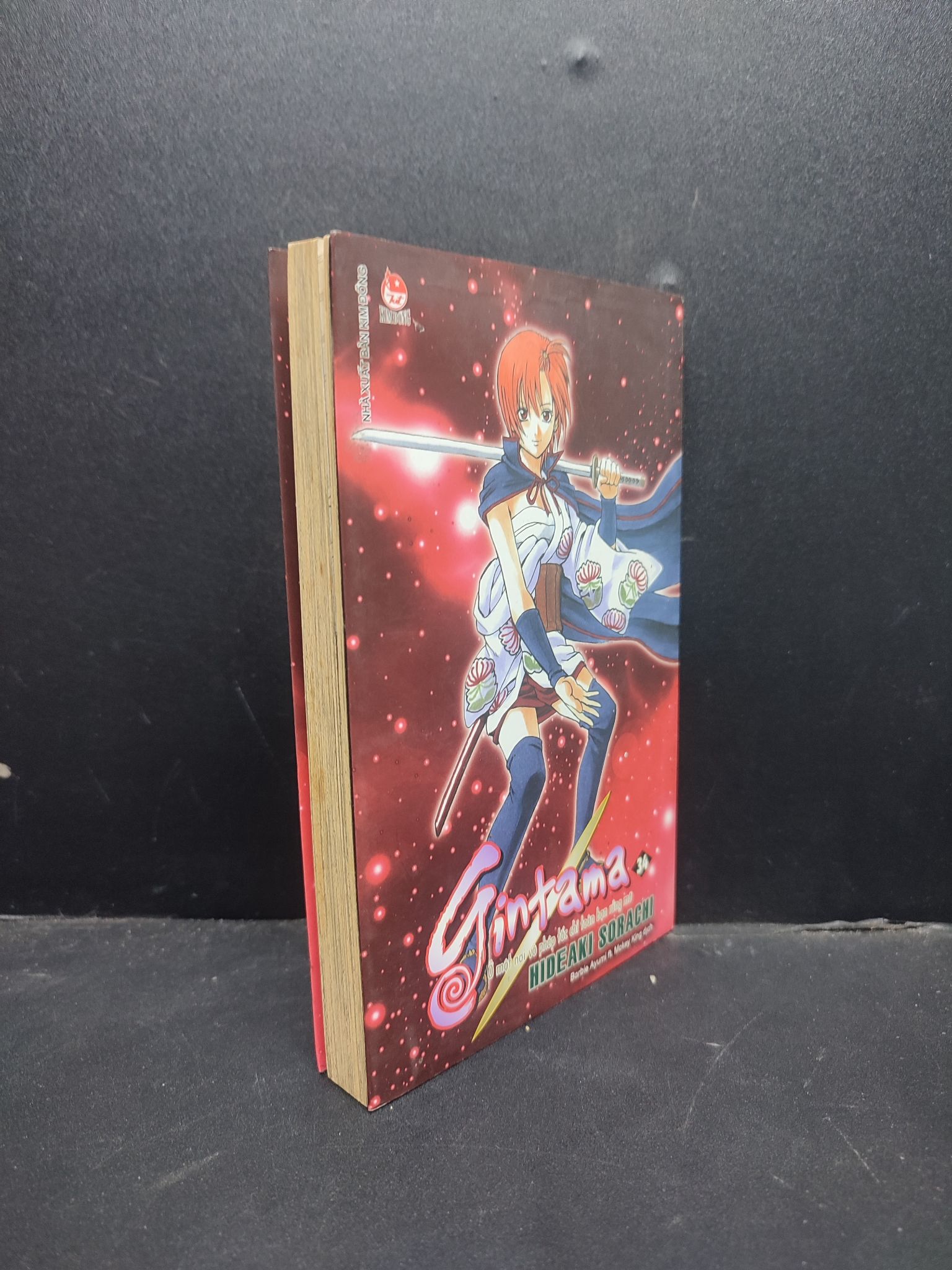 Gintama tập 34 mới 80% ố 1906 Hideaki Sorachi Truyện tranh (SL có thể đặt: 1 Cuốn) - SÁCH ĐẠI HỌC