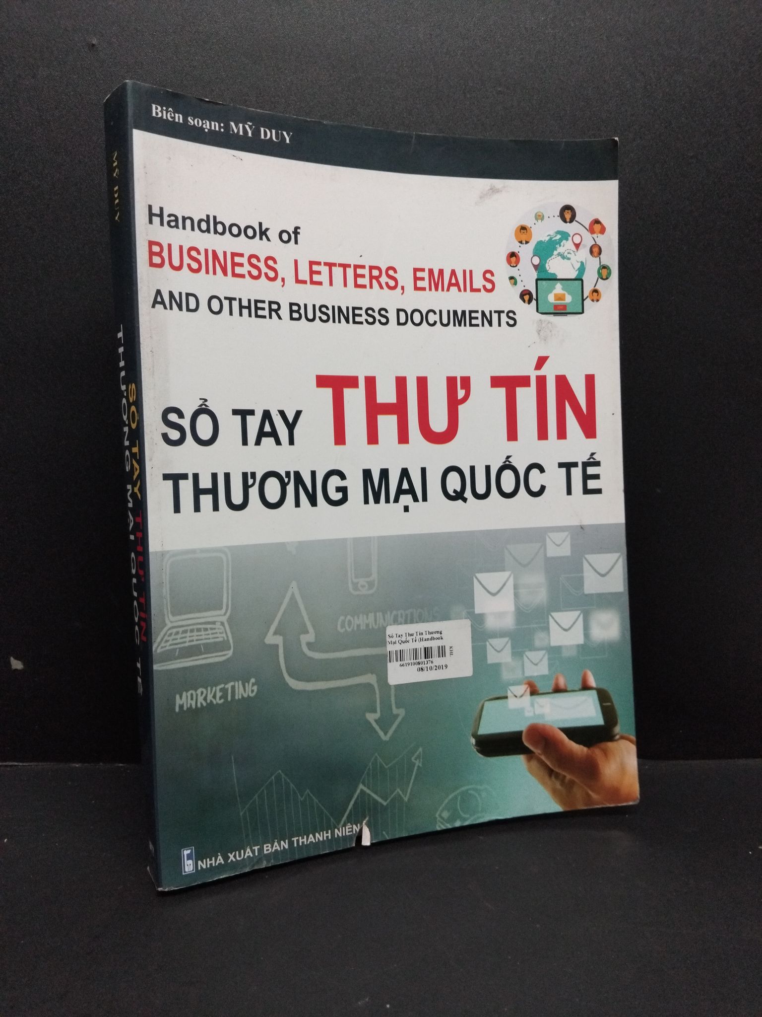 Sổ tay thư tín thương mại quốc tế mới 80% ố 2019 1710 Mỹ Duy (SL có thể đặt: 1 Cuốn) - SÁCH ĐẠI HỌC