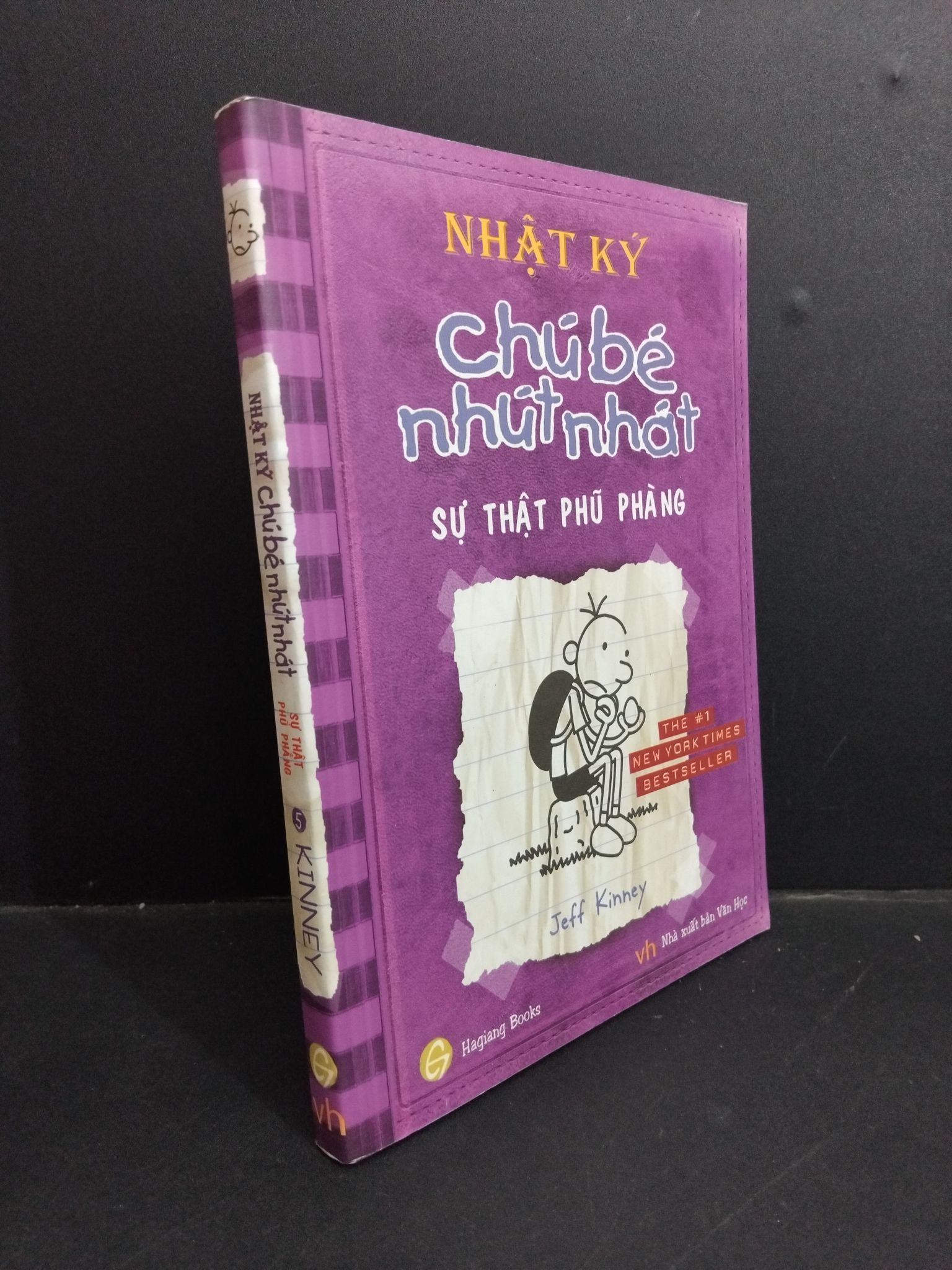 Nhật ký chú bé nhút nhát 5 Sự thật phũ phàng mới 90% bẩn bìa 2013 1712 Jeff Kinney Truyện thiếu nhi (SL có thể đặt: 1 Cuốn) - SÁCH ĐẠI HỌC
