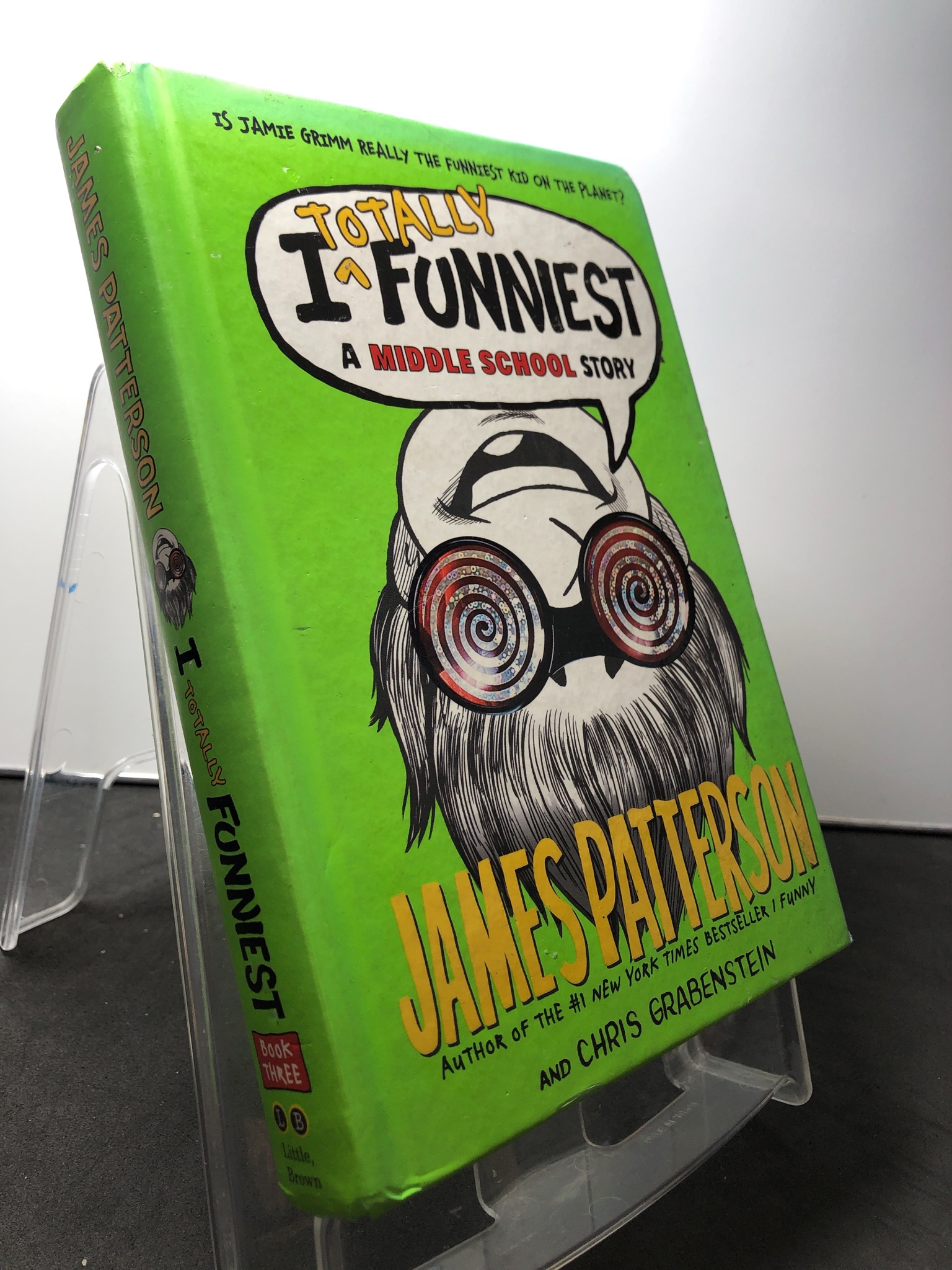 I totally funniest A Middle School Story BÌA CỨNG mới 85% ố vàng nhẹ James Patterson 1508 Sách ngoại văn (SL có thể đặt: 1 Cuốn) - SÁCH ĐẠI HỌC