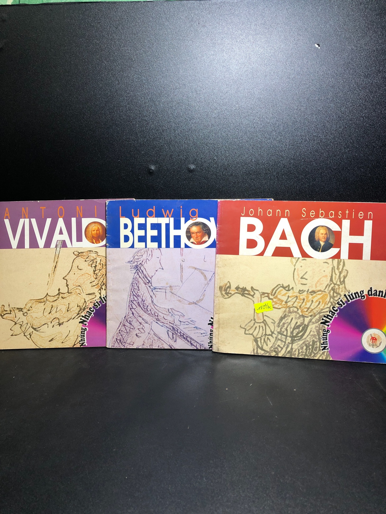 Bộ 3 cuốn những nhạc sĩ lừng danh mới 80% bẩn 1612 Sách tư duy, kỹ năng sống (SL có thể đặt: 1 Cuốn) - SÁCH ĐẠI HỌC