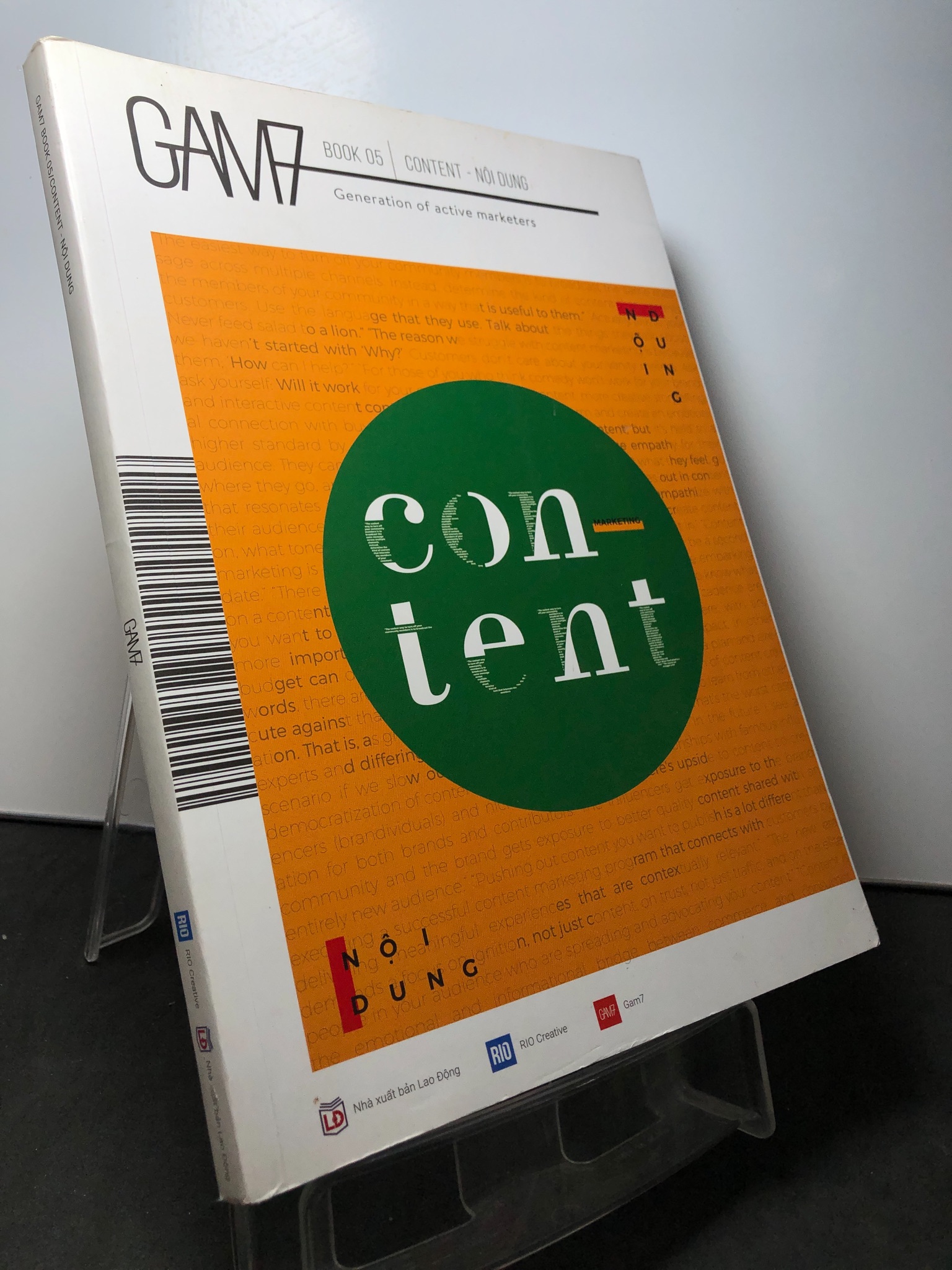 Gam 7 book 05 content nội dung 2017 mới 80% bẩn nhẹ RioBook 0709 Marketing, bán hàng (SL có thể đặt: 1 Cuốn) - SÁCH ĐẠI HỌC