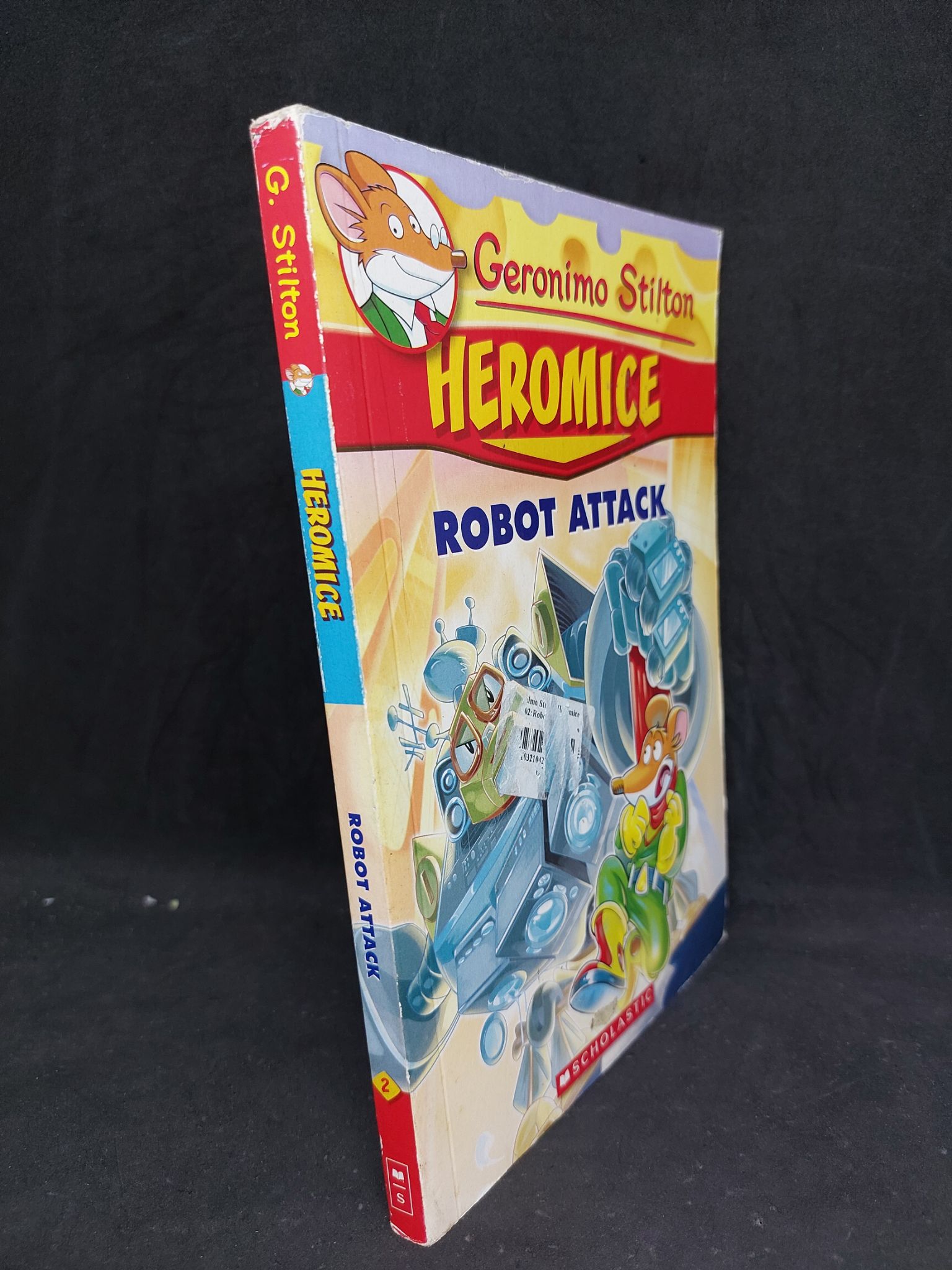 Heromice Robot attack sách in màu, mới 80% 2806 Sách ngoại văn (SL có thể đặt: 1 Cuốn) - SÁCH ĐẠI HỌC