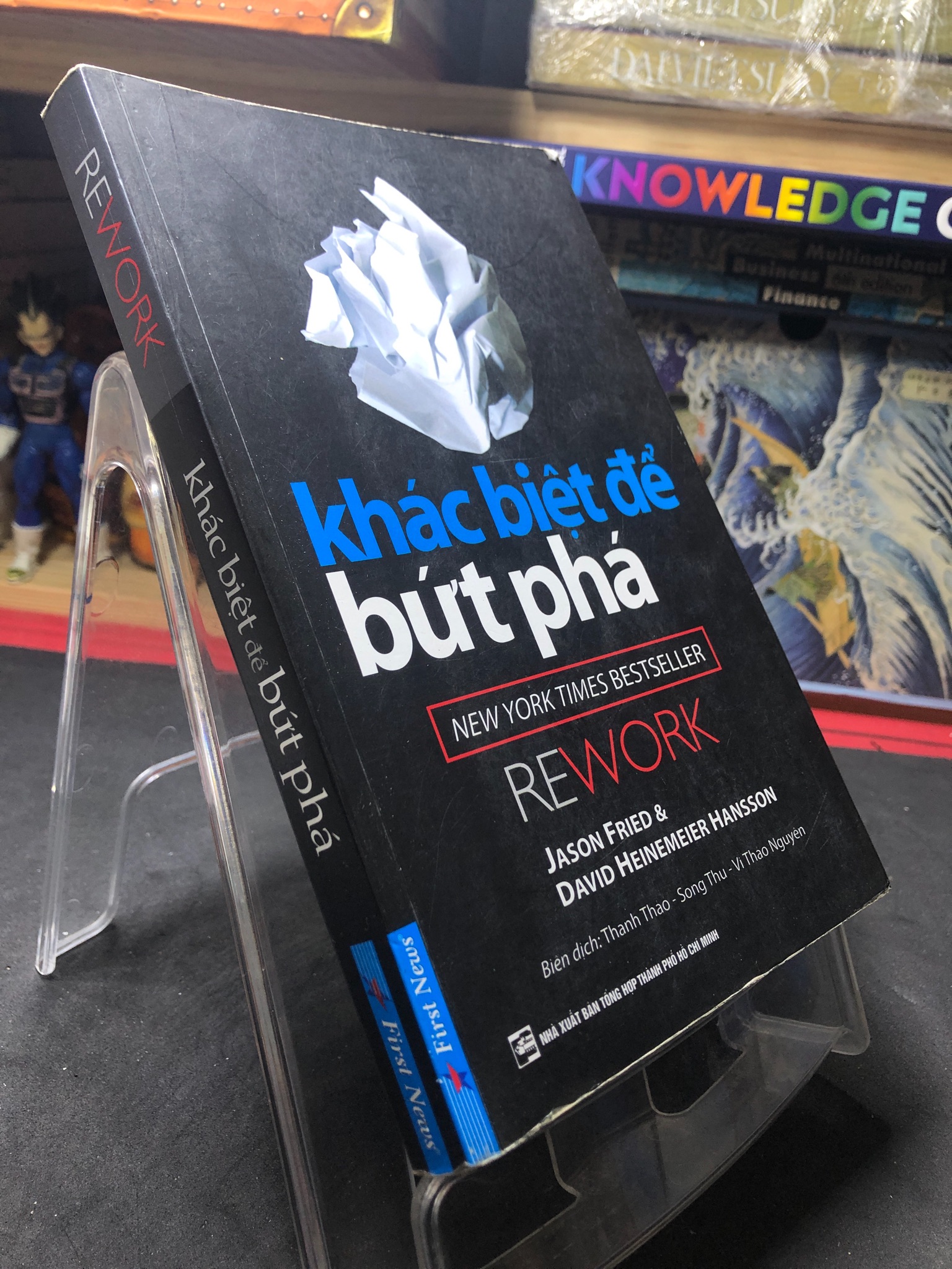 Khác biệt để bứt phá 2016 mới 80% ố bẩn nhẹ Jason Fried và David Heinemeier Hansson 0207 Sách tư duy, kỹ năng sống (SL có thể đặt: 1 Cuốn) - SÁCH ĐẠI HỌC