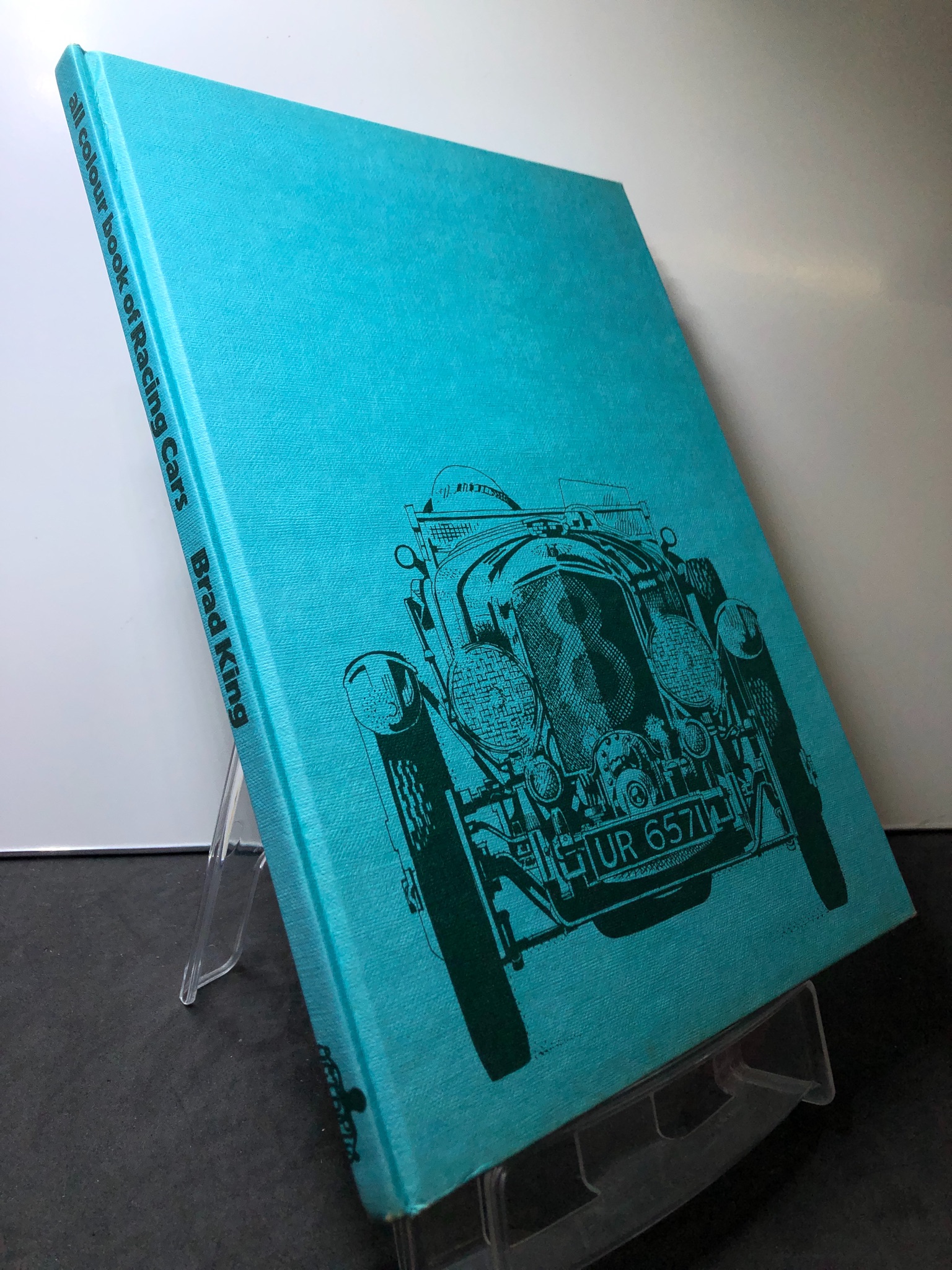 All colour book of Racing Cars BÌA CỨNG mới 85% bẩn nhẹ Brad King 2607 Sách ngoại văn (SL có thể đặt: 1 Cuốn) - SÁCH ĐẠI HỌC