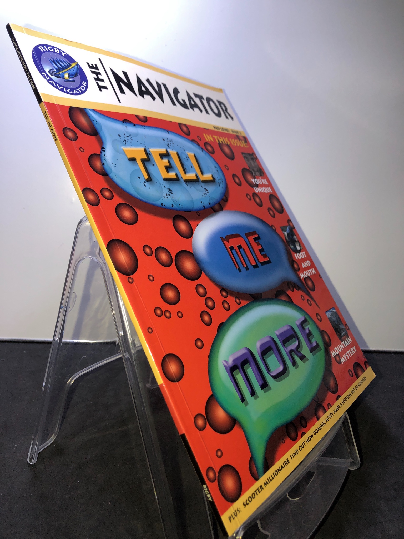 Tell Me More mới 85% bẩn nhẹ The Navigator 2707 Sách ngoại văn (SL có thể đặt: 1 Cuốn) - SÁCH ĐẠI HỌC