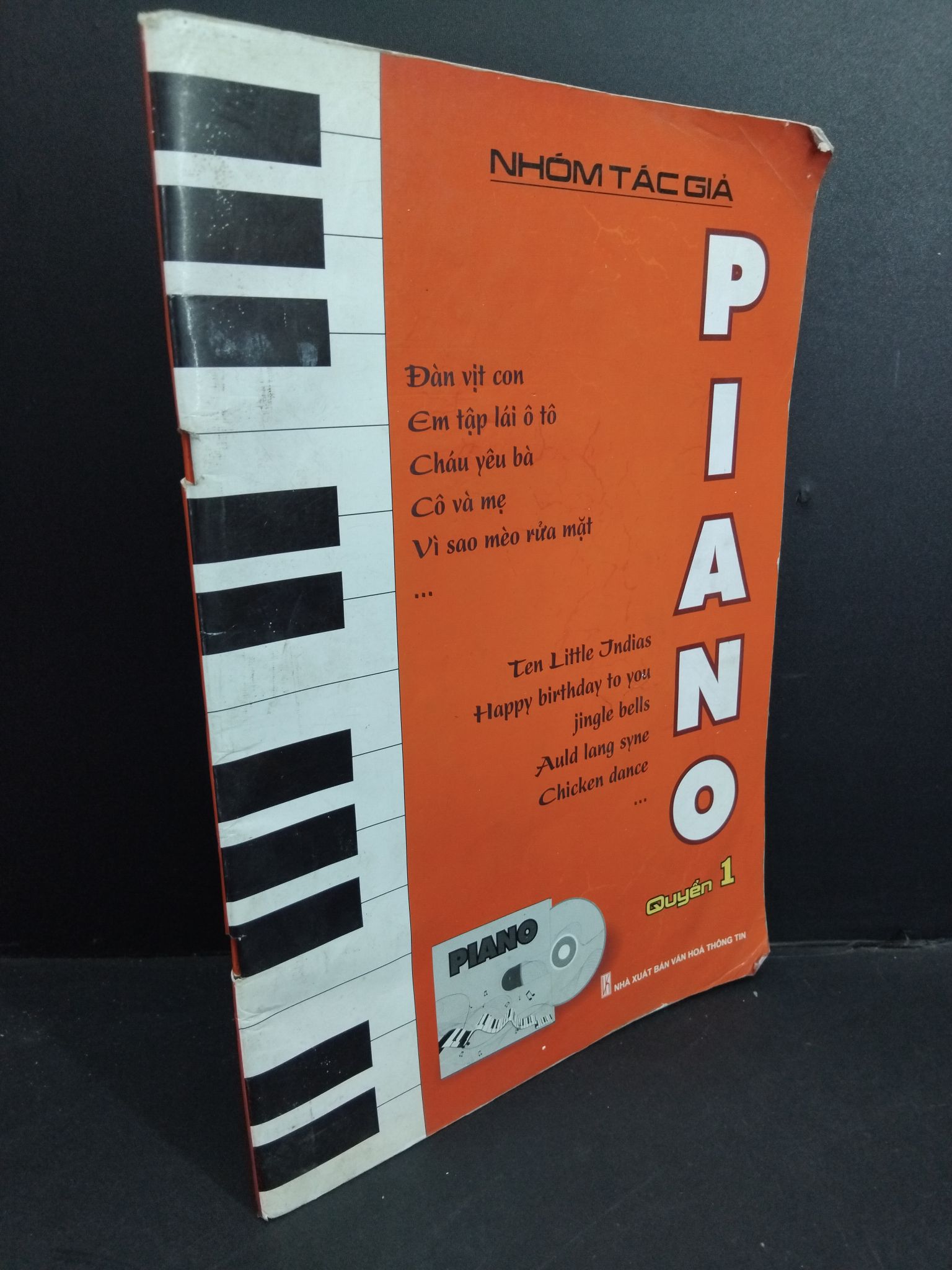 Piano quyển 1 kèm CD mới 80% ố 2811 Sách chuyên môn (SL có thể đặt: 1 Cuốn) - SÁCH ĐẠI HỌC