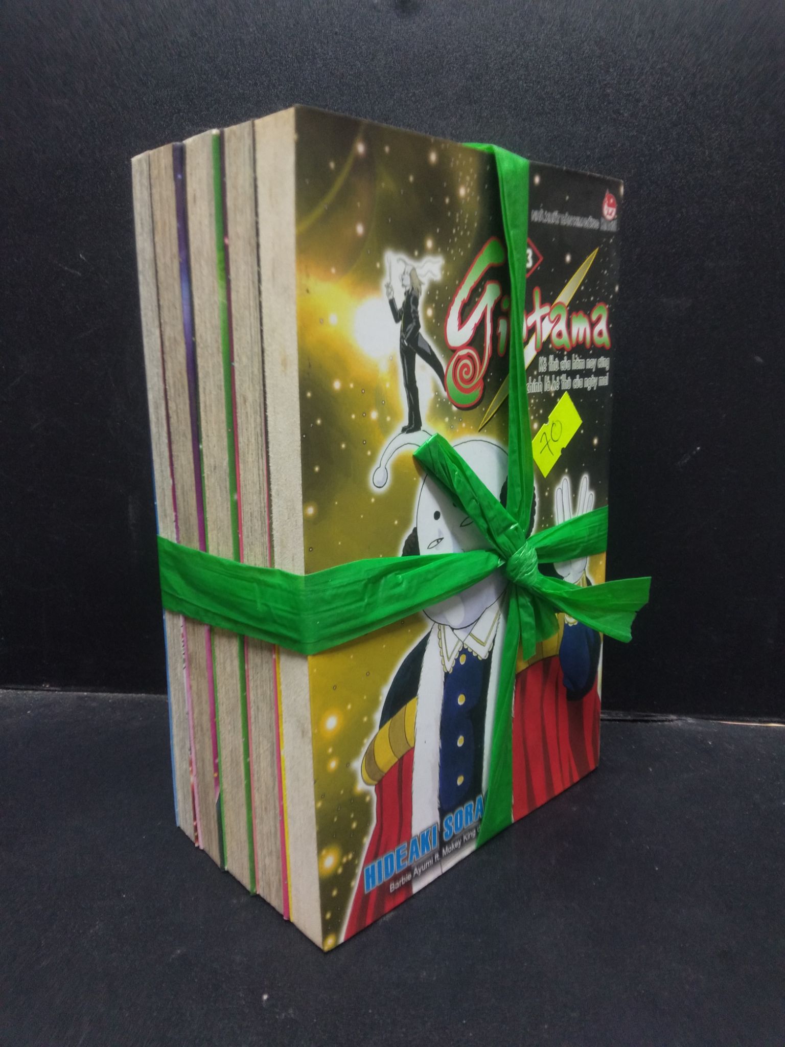 Bộ 5 cuốn (tập 13, 31, 32, 67, 69) Gintama - Hideaki Sorachi mới 70% ố vàng 2404 truyện tranh Truyện tranh (SL có thể đặt: 1 Bộ) - SÁCH ĐẠI HỌC