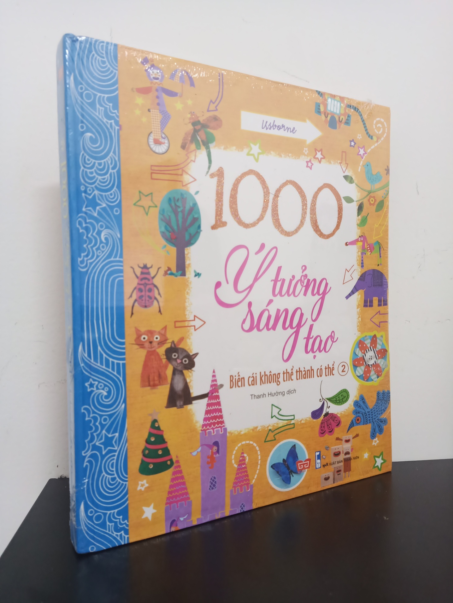 1000 Ý Tưởng Sáng Tạo - Biến Cái Không Thể Thành Có Thể (Tập 2) (Bìa Cứng) - The Usborne New 100% 0801 (SL có thể đặt: 1 cuốn) - SÁCH ĐẠI HỌC