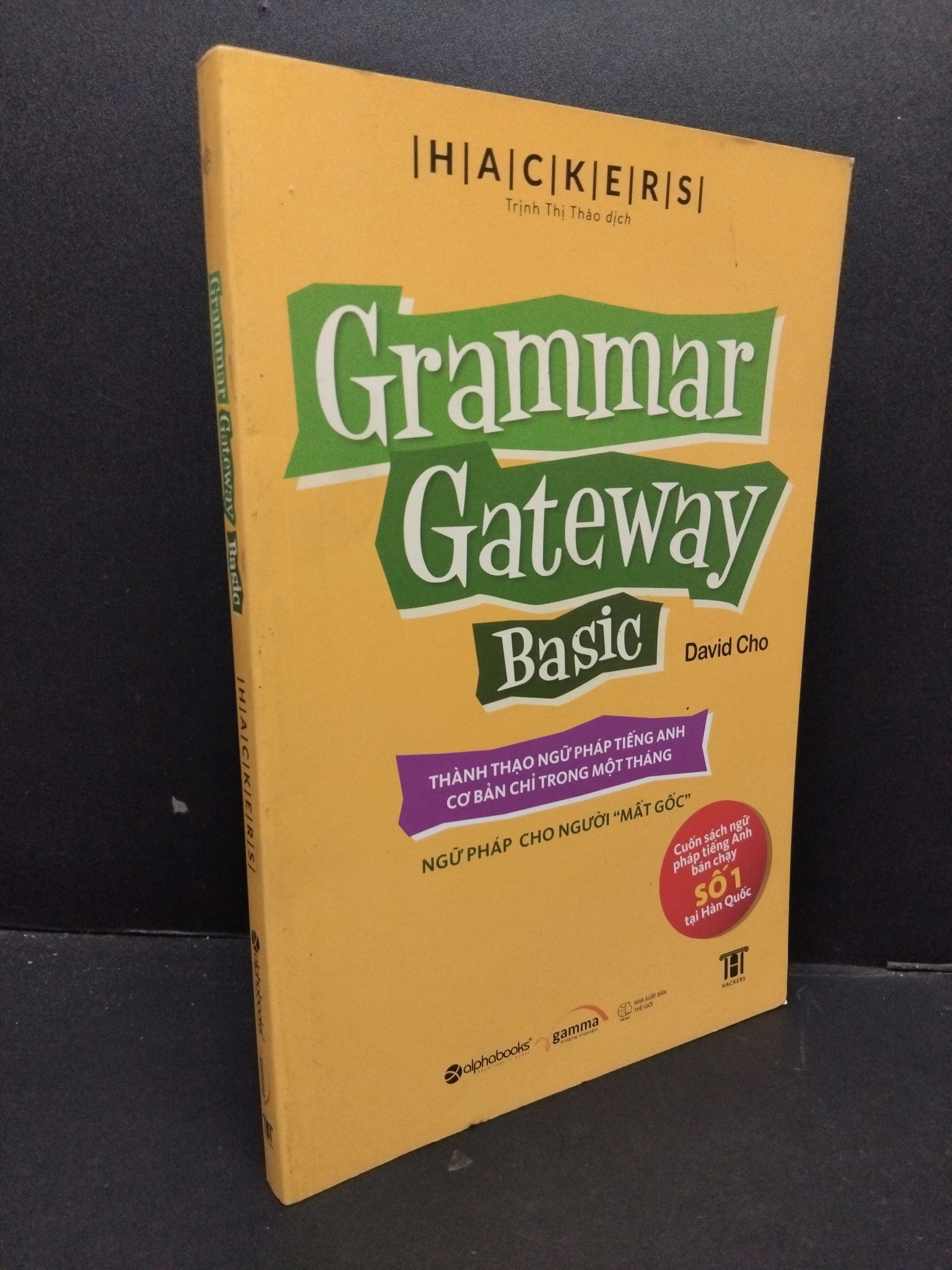 Grammar gateway basic mới 80% bẩn bìa 2019 1209 David Cho Tiếng Anh (SL có thể đặt: 1 Cuốn) - SÁCH ĐẠI HỌC