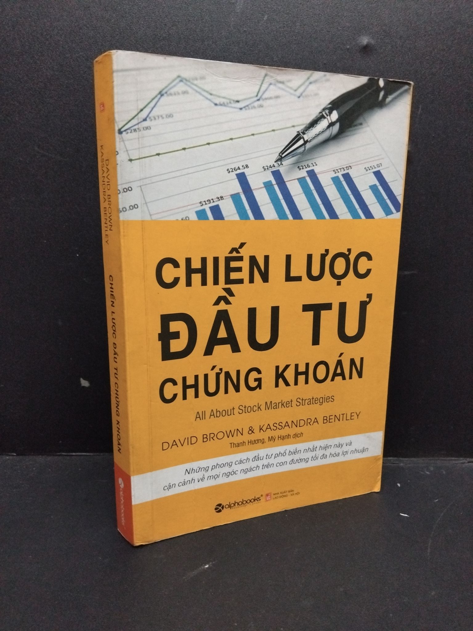 Chiến Lược Đầu Tư Chứng Khoán mới 70% ố vàng, trang sau có nếp gấp 2017 2606 David Brown & Kassandra Bentley Chứng khoán, bất động sản, đầu tư (SL có thể đặt: 1 Cuốn) - SÁCH ĐẠI HỌC
