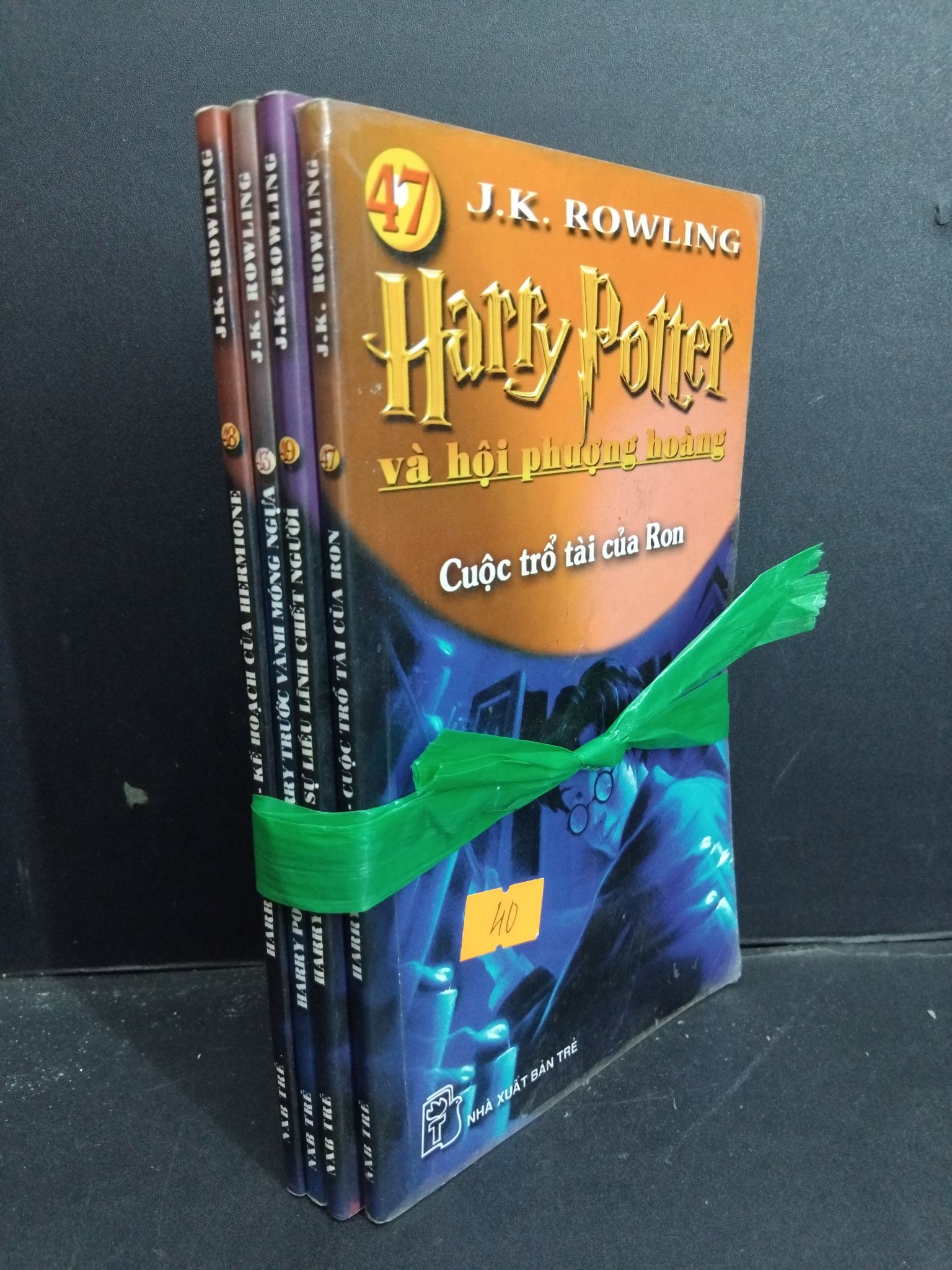 Combo 4 cuốn Harry Potter mới 90% bẩn nhẹ, ố 1001 J.K.Rowling Huyền bí, giả tưởng, kinh dị (SL có thể đặt: 1 Combo (hỗn hợp)) - SÁCH ĐẠI HỌC