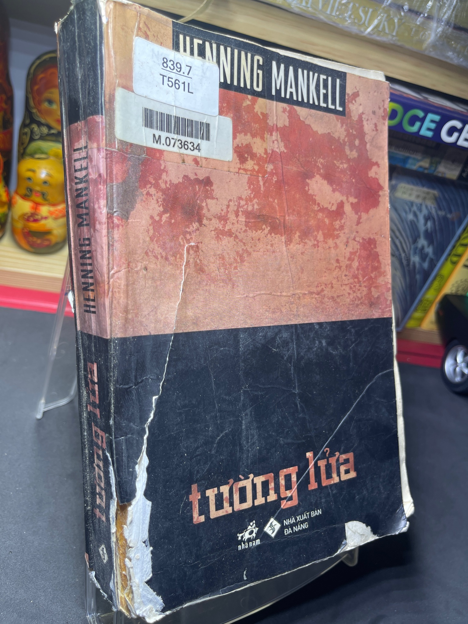 Tường lửa 2007 mới 50% ố bẩn cong ẩm rách và tróc bìa Henning Mankell 0906 (SL có thể đặt: 1 Cuốn) - SÁCH ĐẠI HỌC