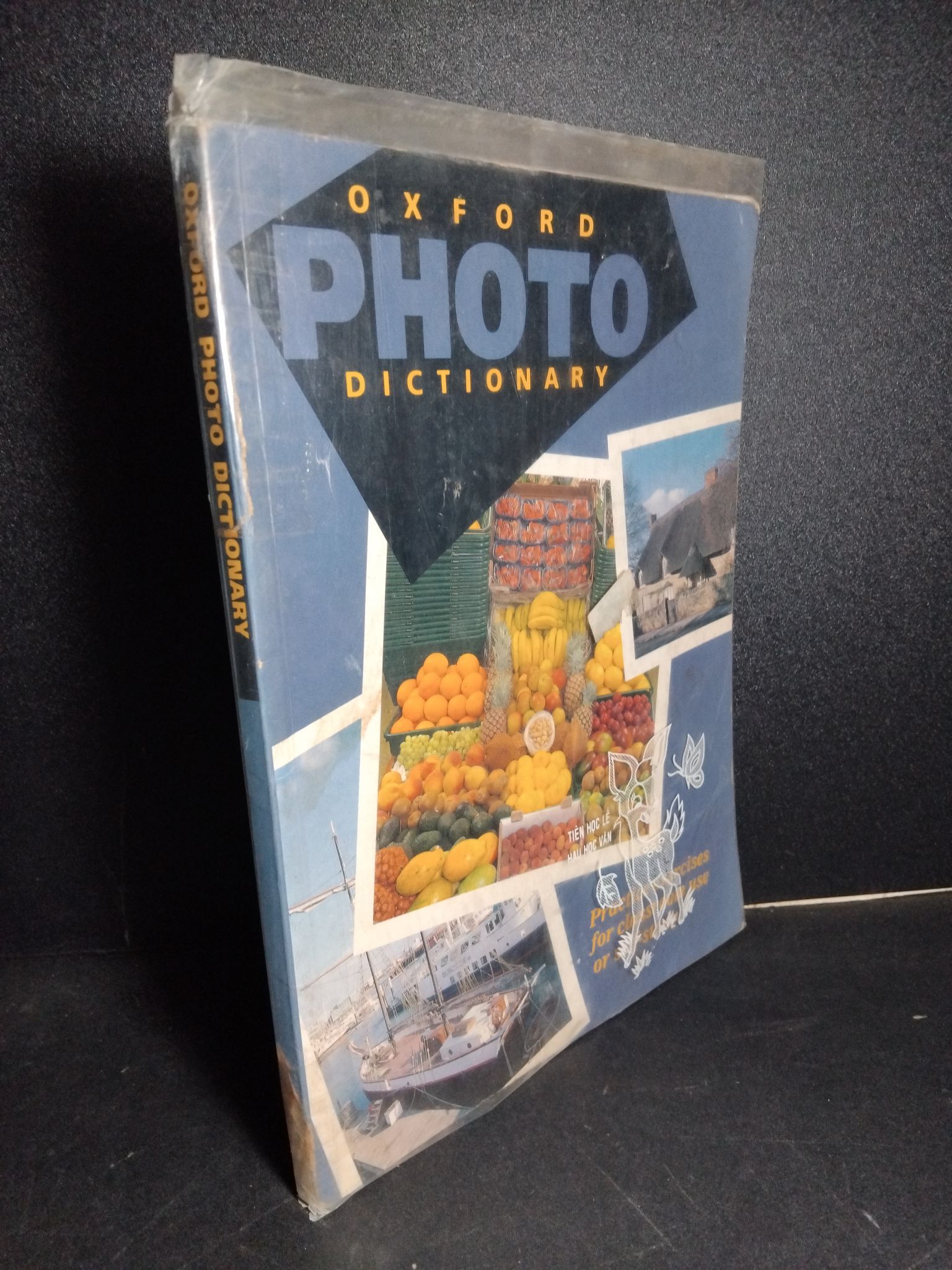 Oxford photo dictionary mới 70% ố có vẽ trang đầu và cuối rách gáy 1001 Sách ngoại văn (SL có thể đặt: 1 Cuốn) - SÁCH ĐẠI HỌC
