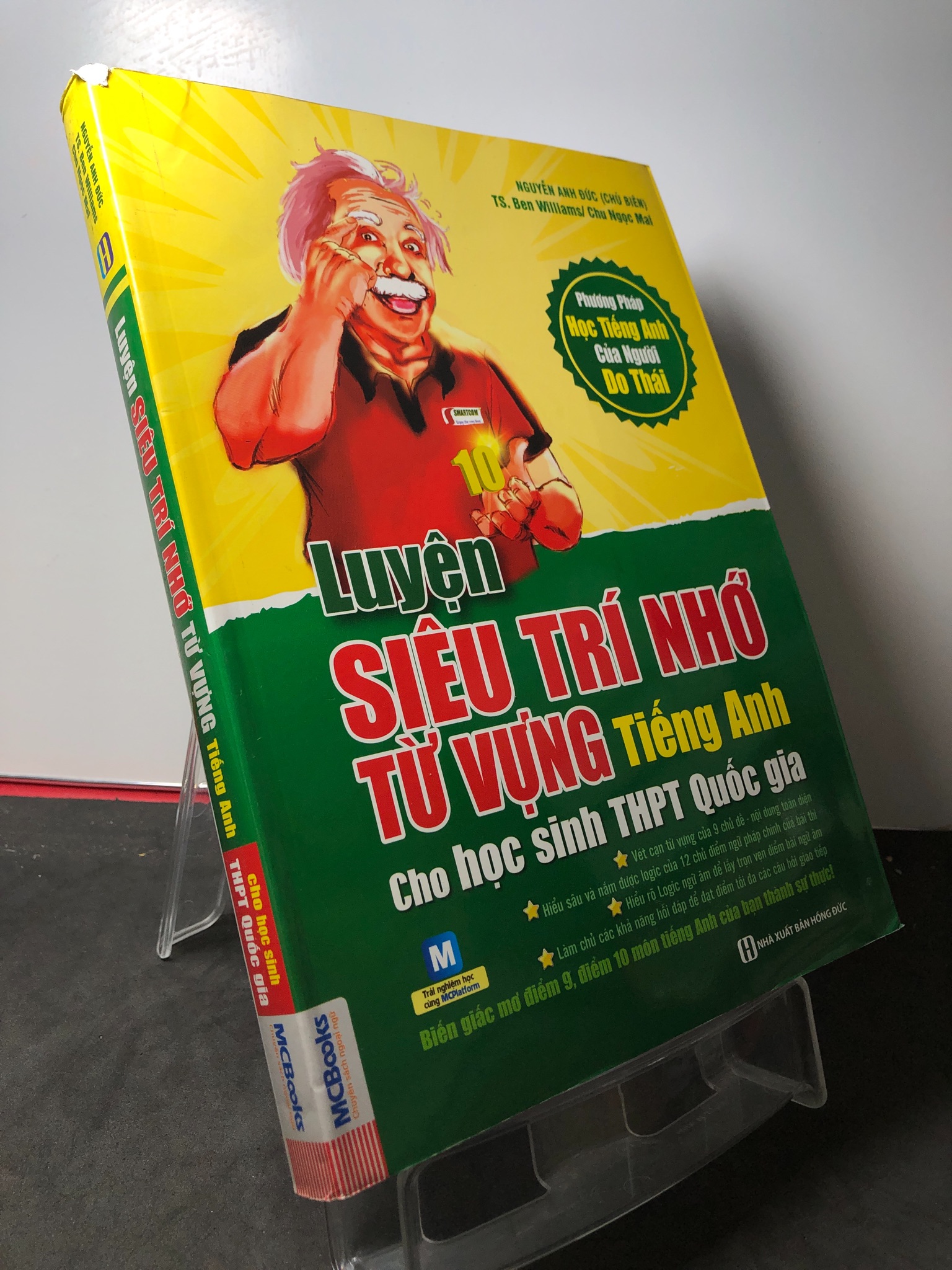 Luyện siêu trí nhớ từ vựng tiếng anh cho học sinh THPT quốc gia 2018 mới 90% bẩn nhẹ Nguyễn Anh Đức 2808 Sách luyện thi đại học, cao đẳng (SL có thể đặt: 1 Cuốn) - SÁCH ĐẠI HỌC