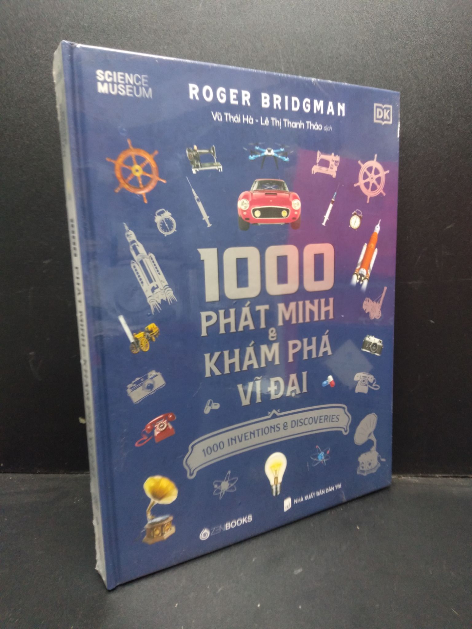 1000 Phát Minh Và Khám Phá Vĩ Đại Roger Bridgman mới 100% 1903 khoa học Kiến thức bách khoa (SL có thể đặt: 1 Cuốn) - SÁCH ĐẠI HỌC