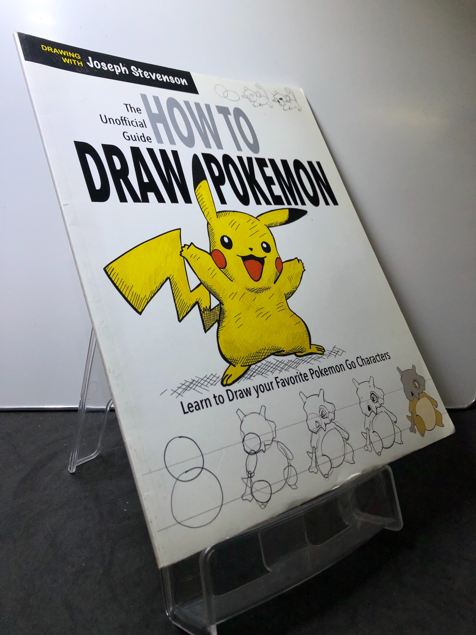 How to Draw Pokemon mới 85% bẩn nhẹ Vẽ Joseph Stevenson 3107 Sách ngoại văn (SL có thể đặt: 1 Cuốn) - SÁCH ĐẠI HỌC