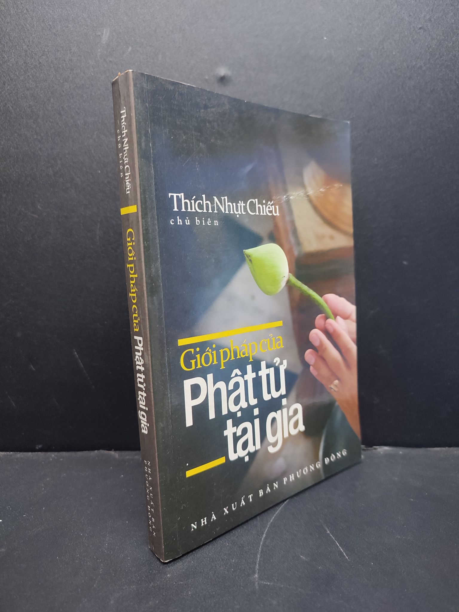 Giới pháp của Phật tử tại gia mới 80% ố bẩn nhẹ 2009 1406 Thích Nhựt Chiếu Phật giáo (SL có thể đặt: 1 Cuốn) - SÁCH ĐẠI HỌC