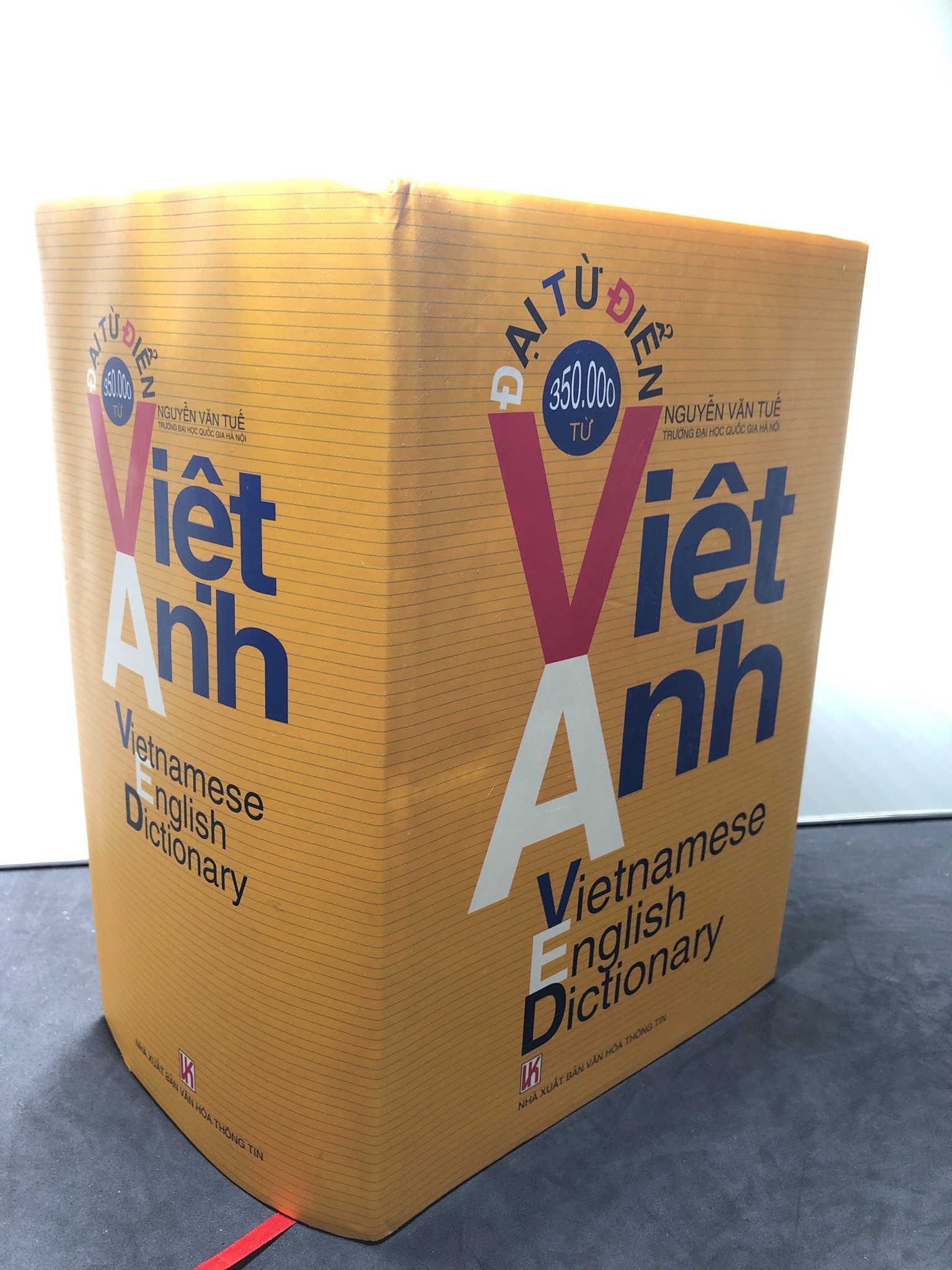 Đại từ điển Việt Anh 350.000 từ 2007 BÌA CỨNG mới 85% bẩn nhẹ Nguyễn Văn Tuế 0708 Từ điển tiếng Anh (SL có thể đặt: 1 Cuốn) - SÁCH ĐẠI HỌC