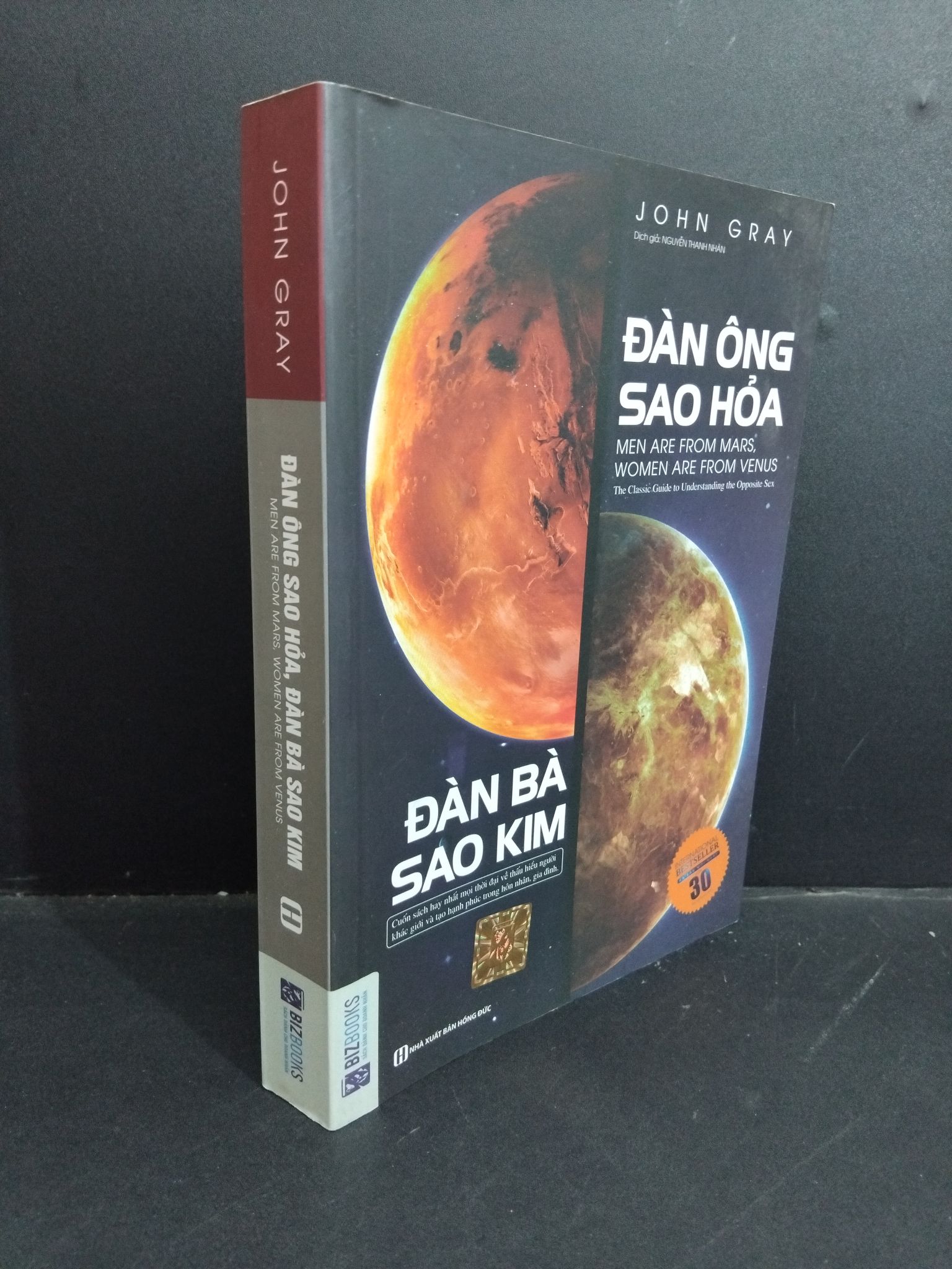 Đàn ông sao hỏa đàn bà sao kim mới 90% bẩn nhẹ 2019 0412 John Gray Sách tâm lý (SL có thể đặt: 1 Cuốn) - SÁCH ĐẠI HỌC