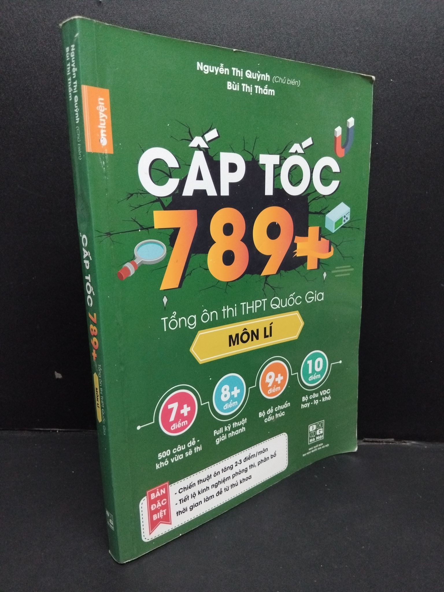 Cấp tốc 789+ môn lí mới 90% bẩn nhẹ 2020 2608 Nguyễn Thị Quỳnh - Bùi Thị Thắm Sách chuyên môn (SL có thể đặt: 1 Cuốn) - SÁCH ĐẠI HỌC