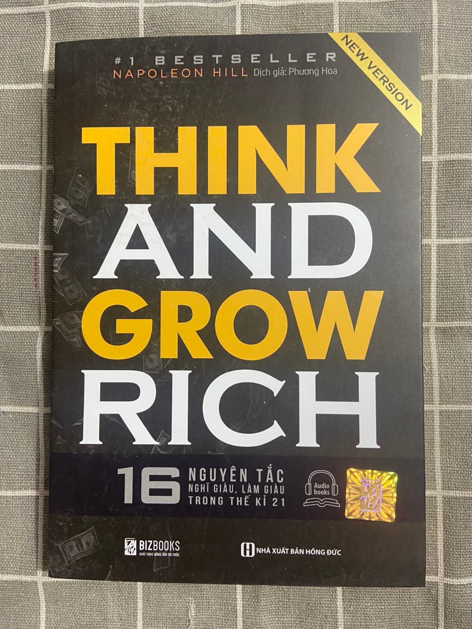 Think and Grow Rich (Bizbook) Mới 90% 2023 1505 Napoleon Hill Sách tư duy, kỹ năng sống (SL có thể đặt: 4 Cuốn) - SÁCH ĐẠI HỌC