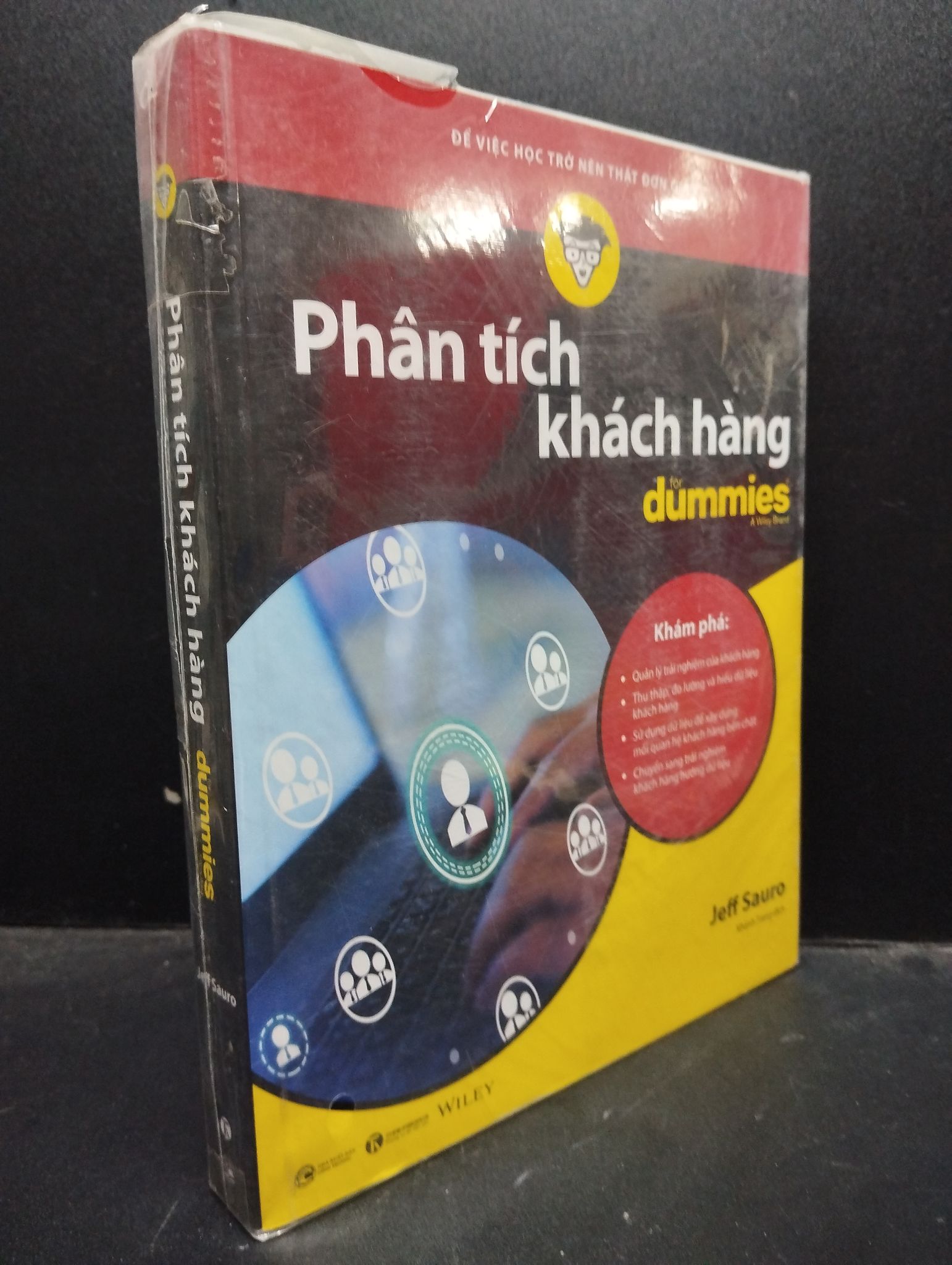 Phân tích khách hàng dummies a wiley brand Jeff Sauro 2022 mới 90% còn seal bẩn nhẹ 2503 khởi nghiệp kinh doanh Khởi nghiệp, làm giàu (SL có thể đặt: 1 Cuốn) - SÁCH ĐẠI HỌC
