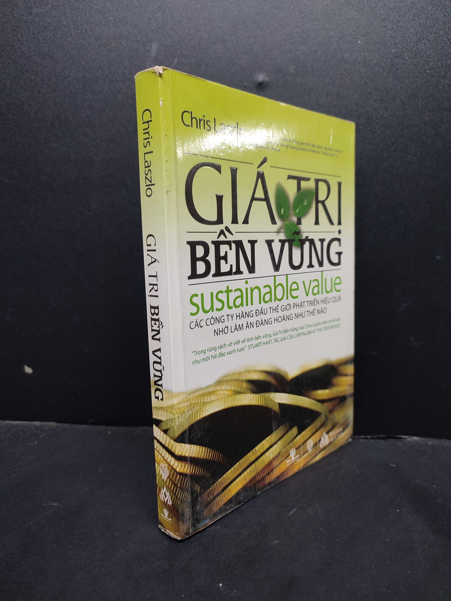 Giá Trị Bền Vững mới 80% ố vàng 2011 1406 Chris Laszlo (SL có thể đặt: 3 Cuốn) - SÁCH ĐẠI HỌC