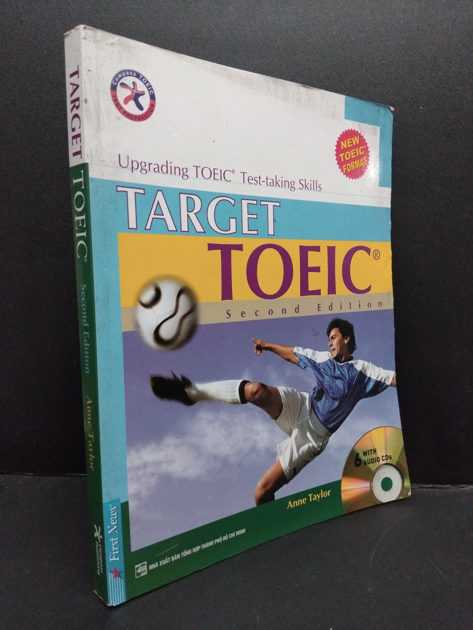 Target Toeic second Edition mới 80%, dơ nhẹ, không đĩa CD, 2016 1406 Anne Taylor Tiếng Anh (SL có thể đặt: 1 Cuốn) - SÁCH ĐẠI HỌC